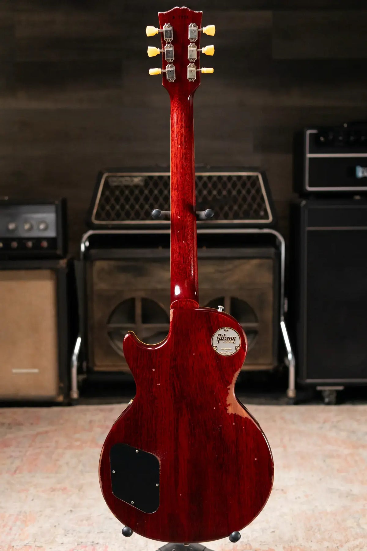 Gibson Custom Shop 1958 Les Paul Standard BOTB Page 153 Murphy Lab Heavy Aged Electric Guitar - Sunburst with Hardshell Case - Demo