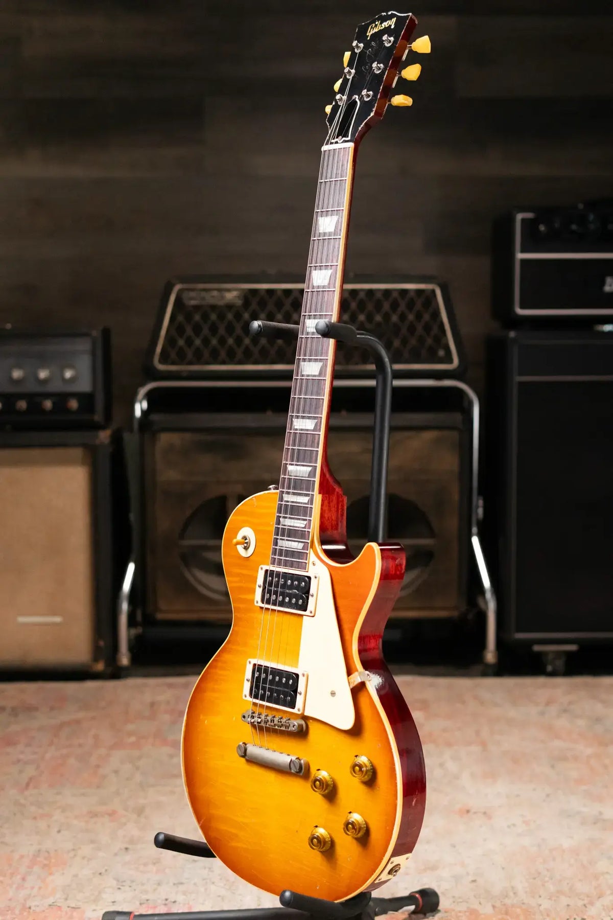 Gibson Custom Shop 1958 Les Paul Standard BOTB Page 153 Murphy Lab Heavy Aged Electric Guitar - Sunburst with Hardshell Case - Demo