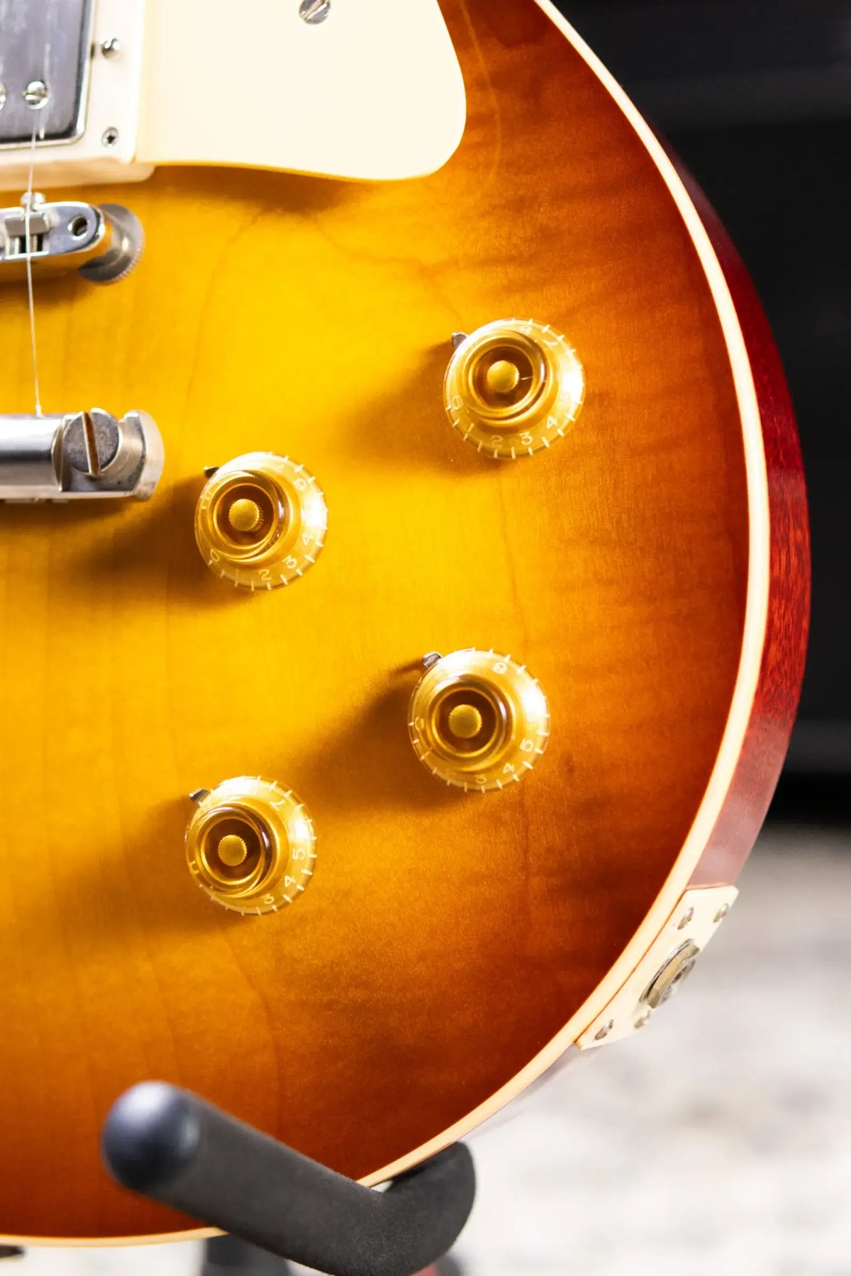 Gibson Custom Shop 1958 Les Paul Standard Reissue - VOS Iced Tea Burst with Brown/Pink Lifton Reissue 5-Latch Case - Used