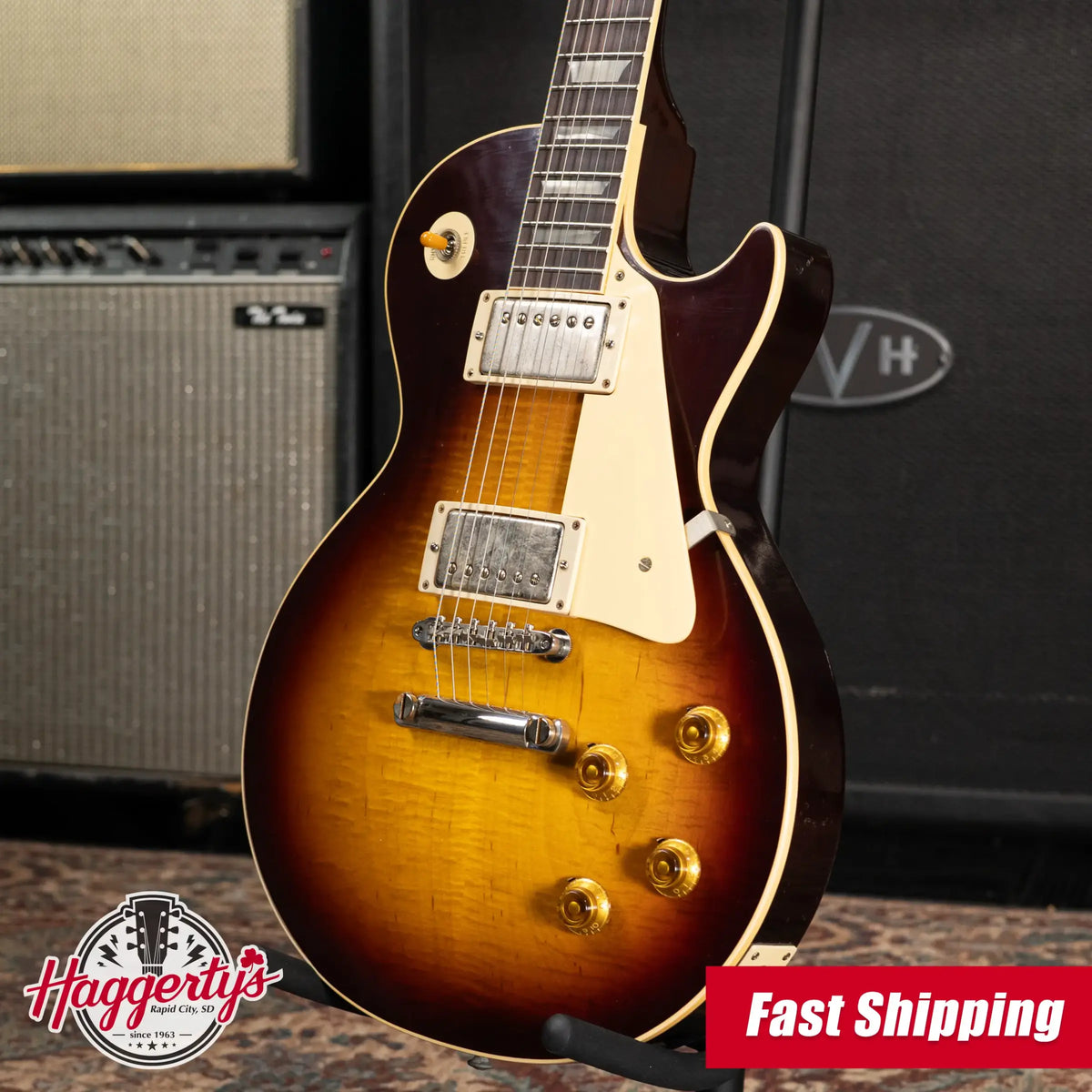 Gibson Custom Shop 1959 Les Paul Standard Murphy Lab Light Aged Electric Guitar - Southern Fade with Hardshell Case - Demo