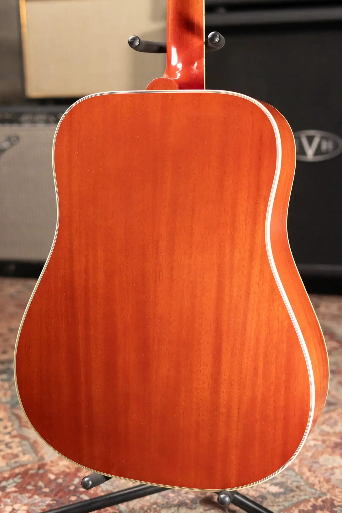 Gibson Custom Shop 1960 Hummingbird Murphy Lab Heavy Aged Dreadnought Acoustic Guitar - Heritage Cherry Sunburst with Hardshell Case - Demo