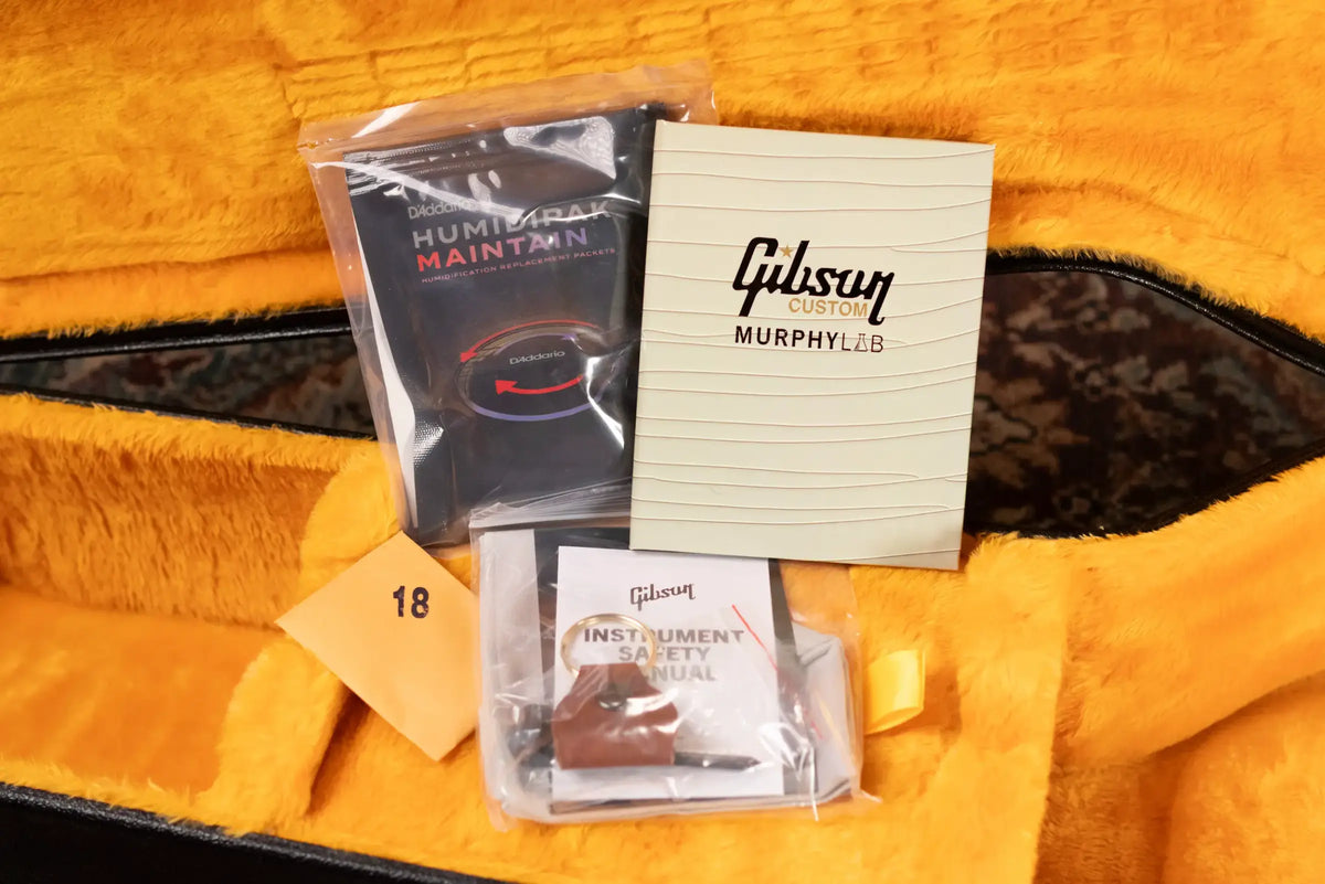 Gibson Custom Shop 1960 Hummingbird Murphy Lab Heavy Aged Dreadnought Acoustic Guitar - Heritage Cherry Sunburst with Hardshell Case - Demo