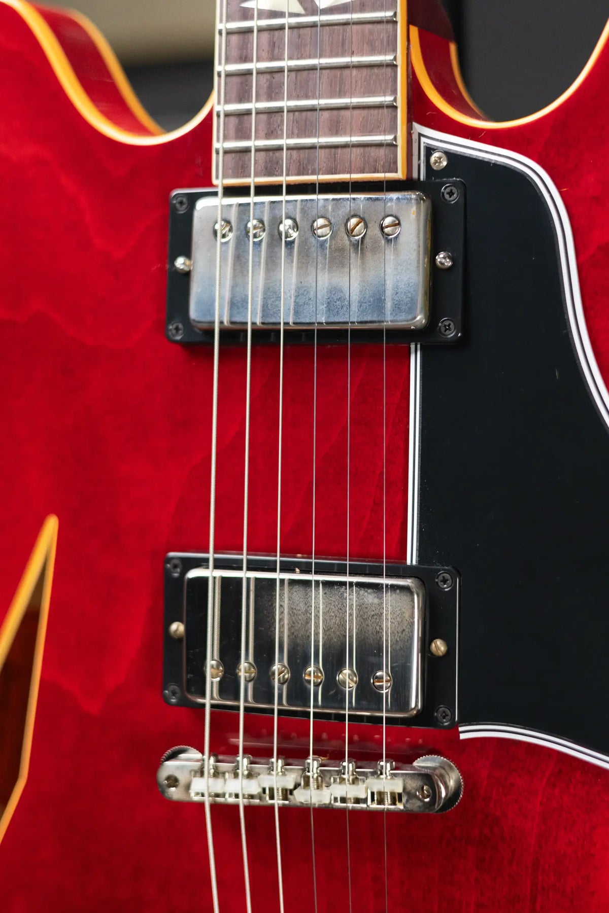 Gibson Custom Shop 1964 Trini Lopez Standard Reissue VOS Semi-Hollow Guitar - Sixties Cherry with Hardshell Case - Demo