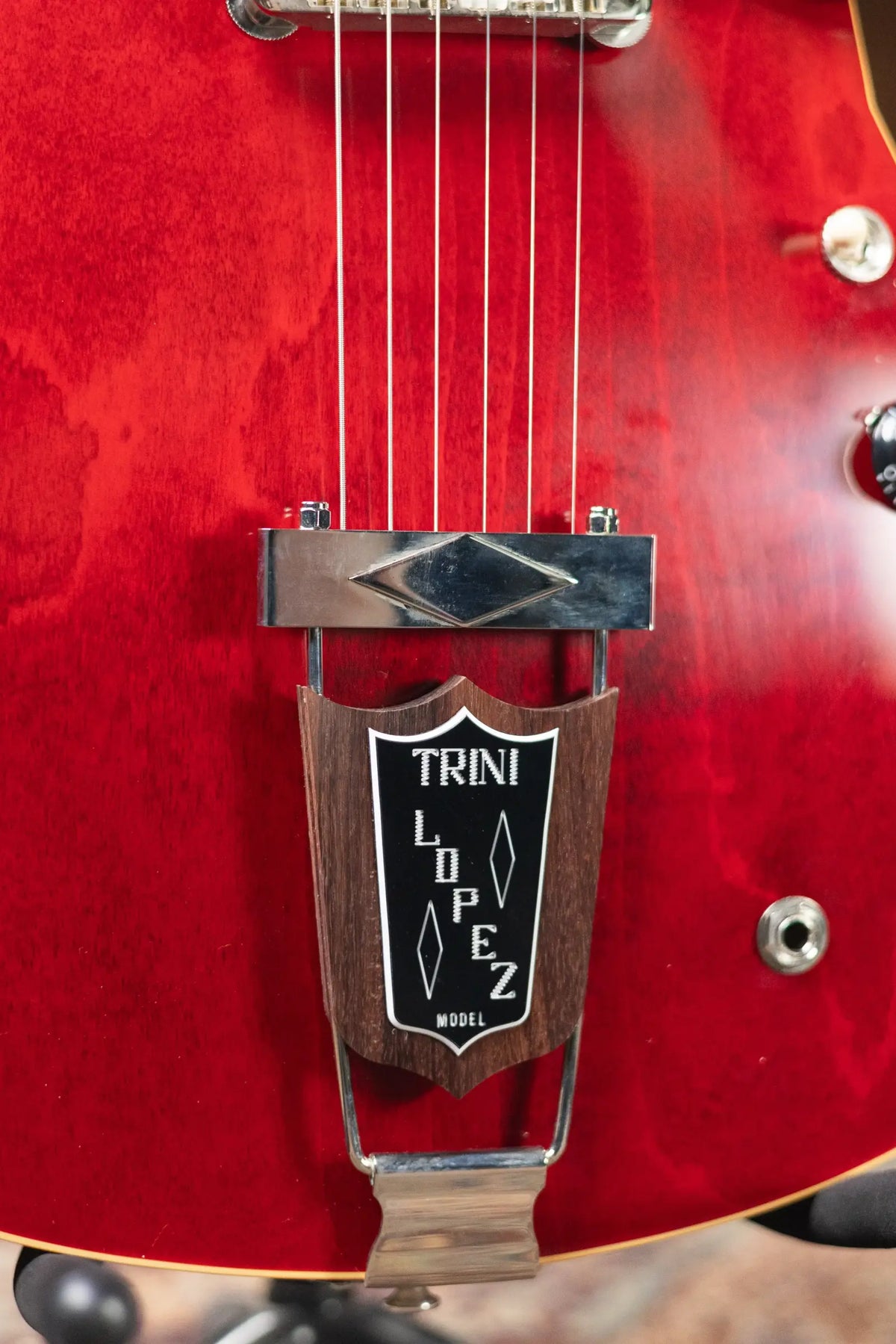 Gibson Custom Shop 1964 Trini Lopez Standard Reissue VOS Semi-Hollow Guitar - Sixties Cherry with Hardshell Case - Demo