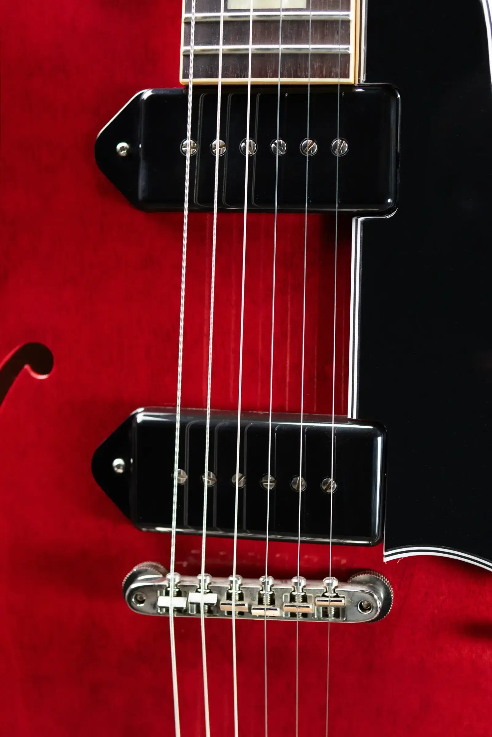 Gibson Custom Shop '62 ES-330 TD Reissue VOS Hollowbody Electric Guitar - Sixties Cherry with Hardshell Case