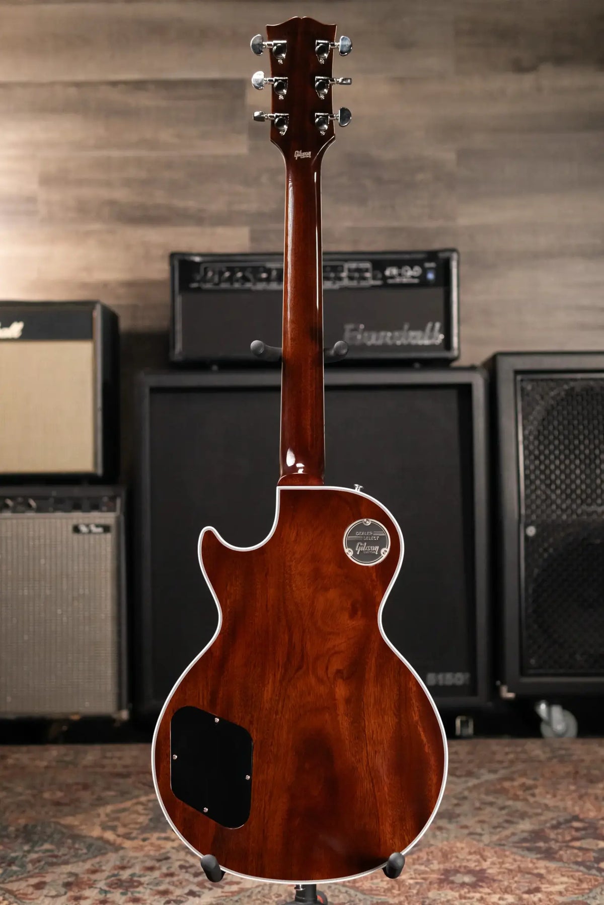 Gibson Custom Shop Les Paul Custom Figured Electric Guitar - Root Beer/Walnut with Hardshell Case