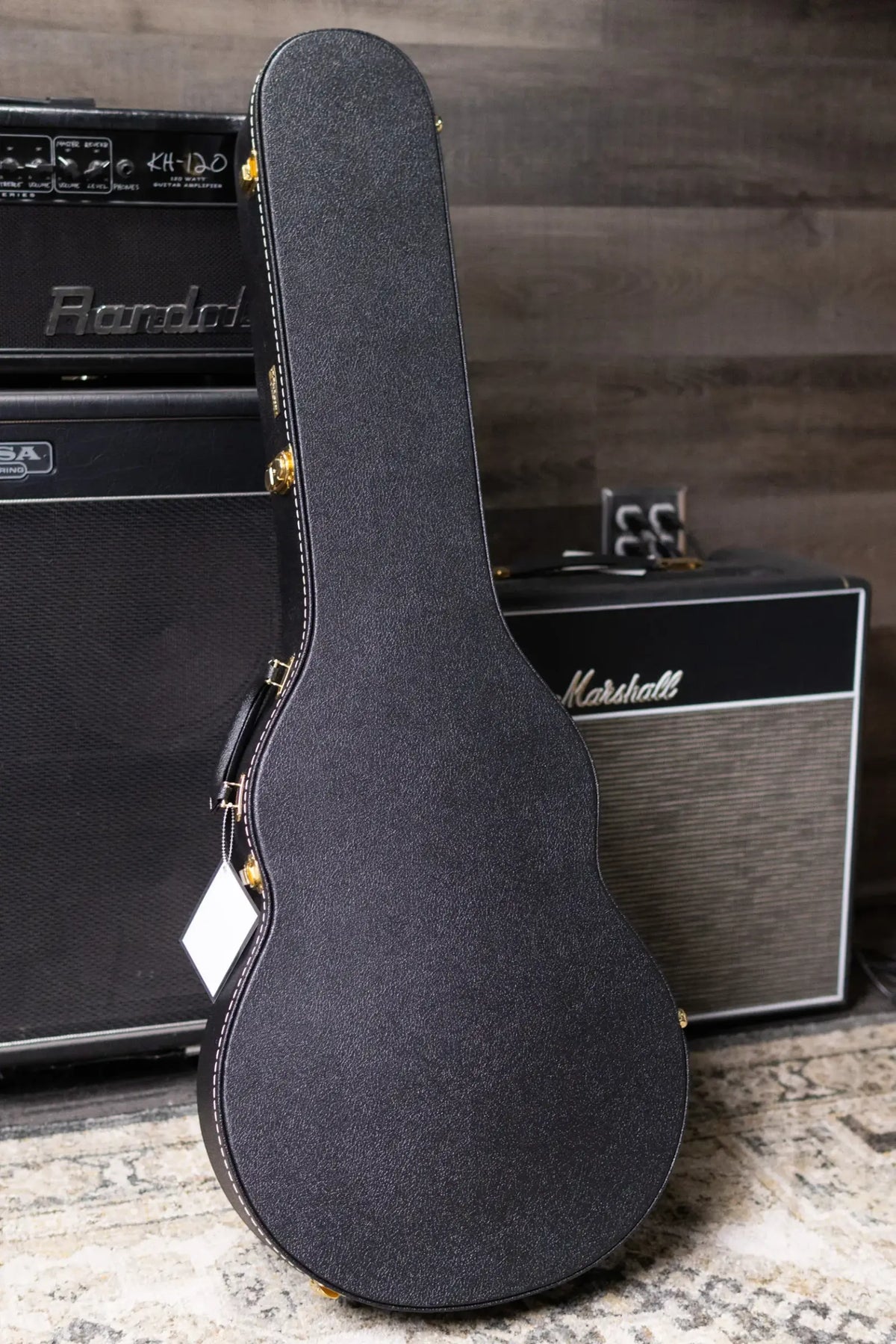 Gibson Custom Shop Limited Edition 1954 Les Paul Custom Reissue Murphy Lab Electric Guitar - Ebony Heavy Aged with Hardshell Case