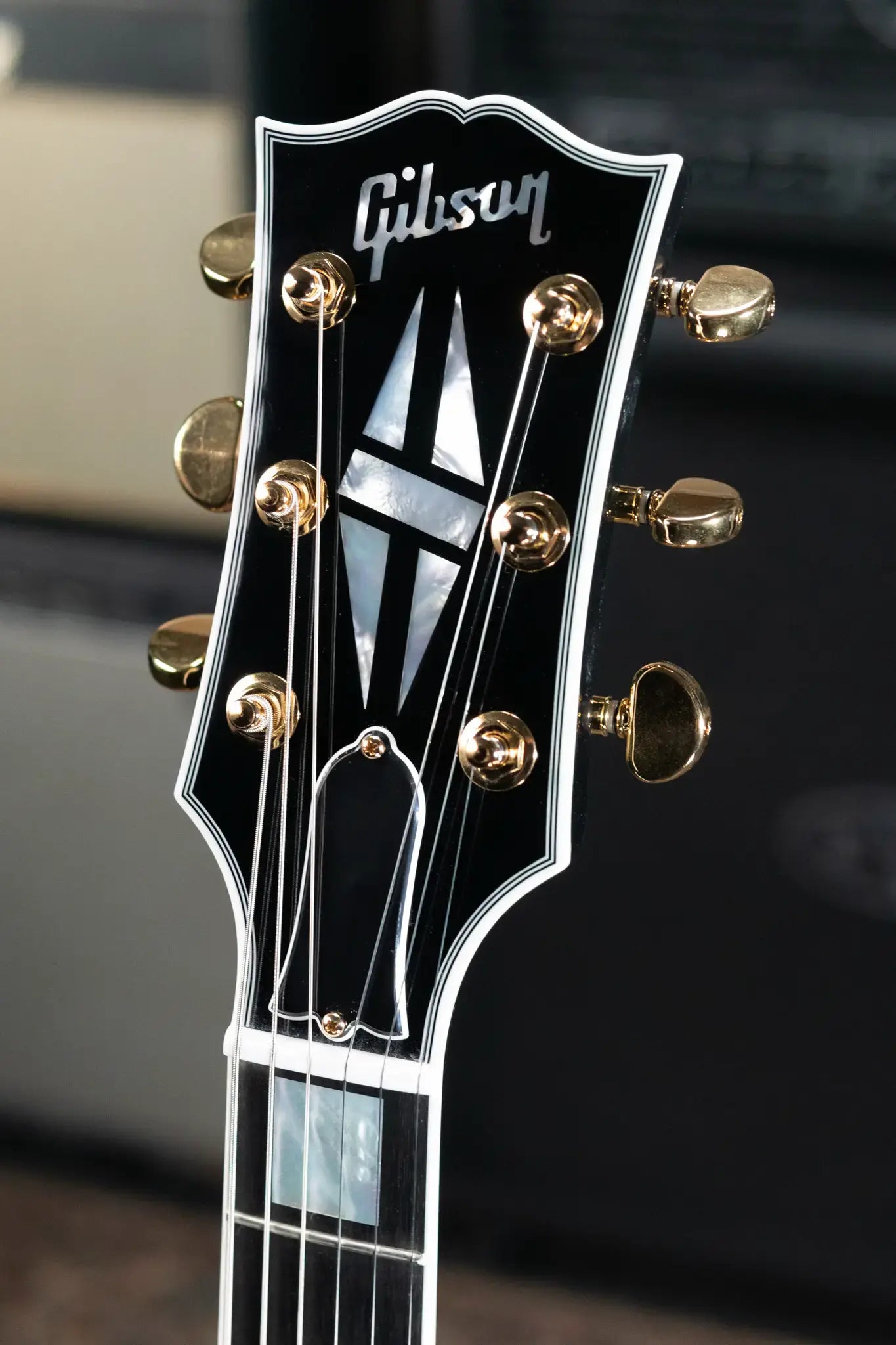 Gibson Custom Shop RD Custom Electric Guitar - Ebony with Hardshell Case