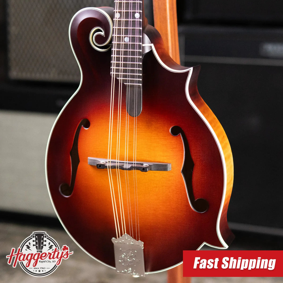 Gibson Custom Shop Sierra Hull F-5G VOS Varnish Mandolin - Sierra Burst with Hardshell Case