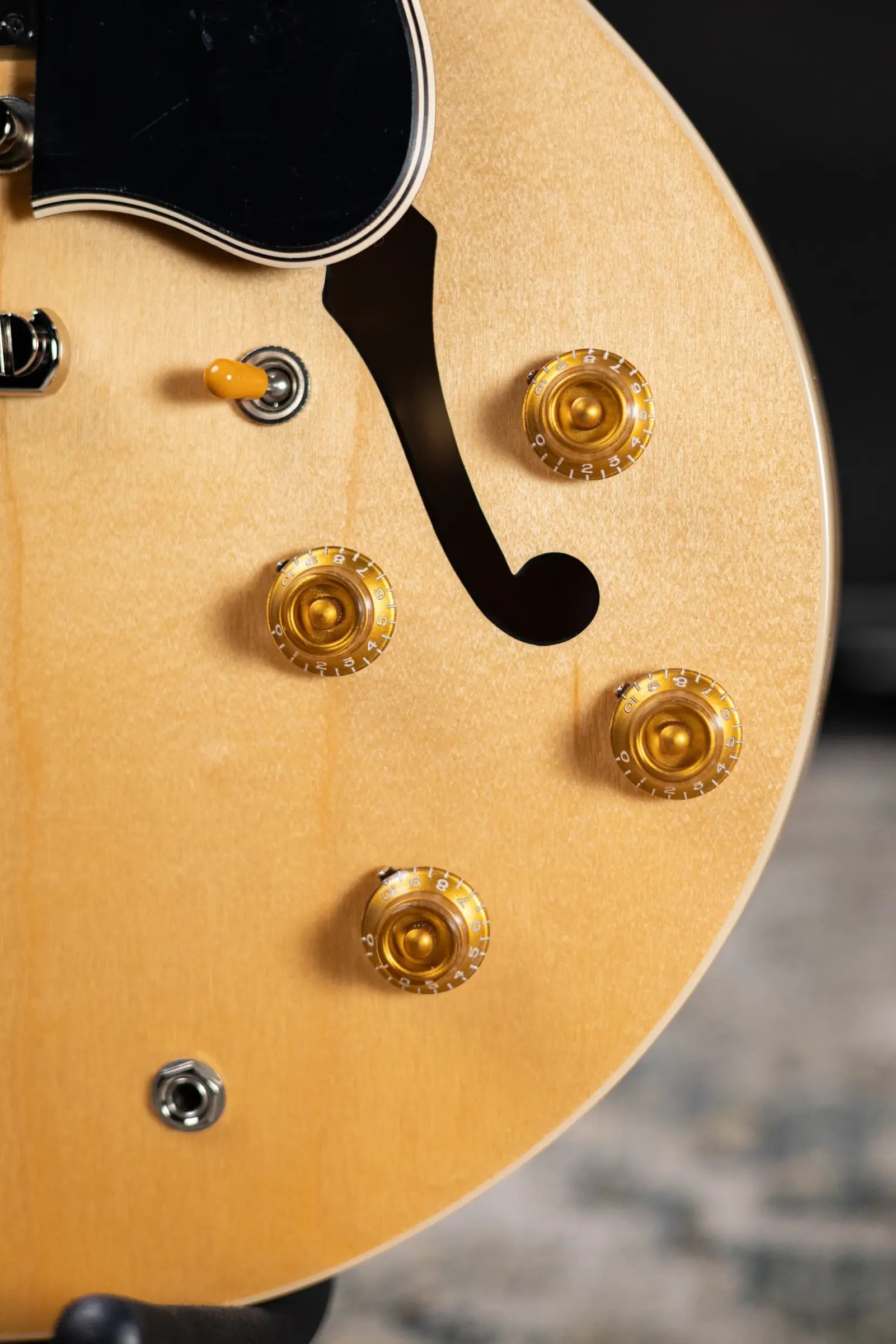 Gibson ES-335 50s Semi-Hollow Electric Guitar - Vintage Natural with Hardshell Case