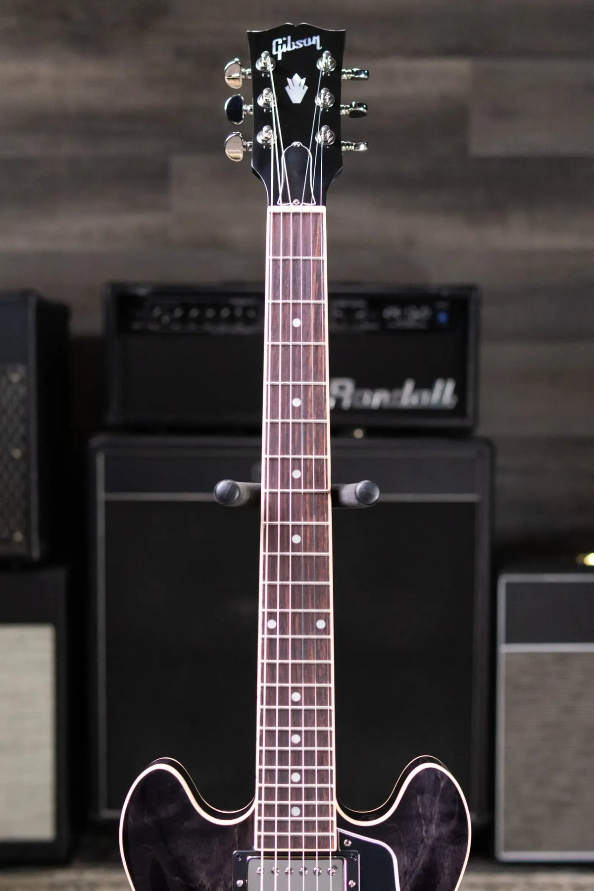 Gibson ES-339 Semi-Hollow Electric Guitar - Transparent Ebony with Hardshell Case