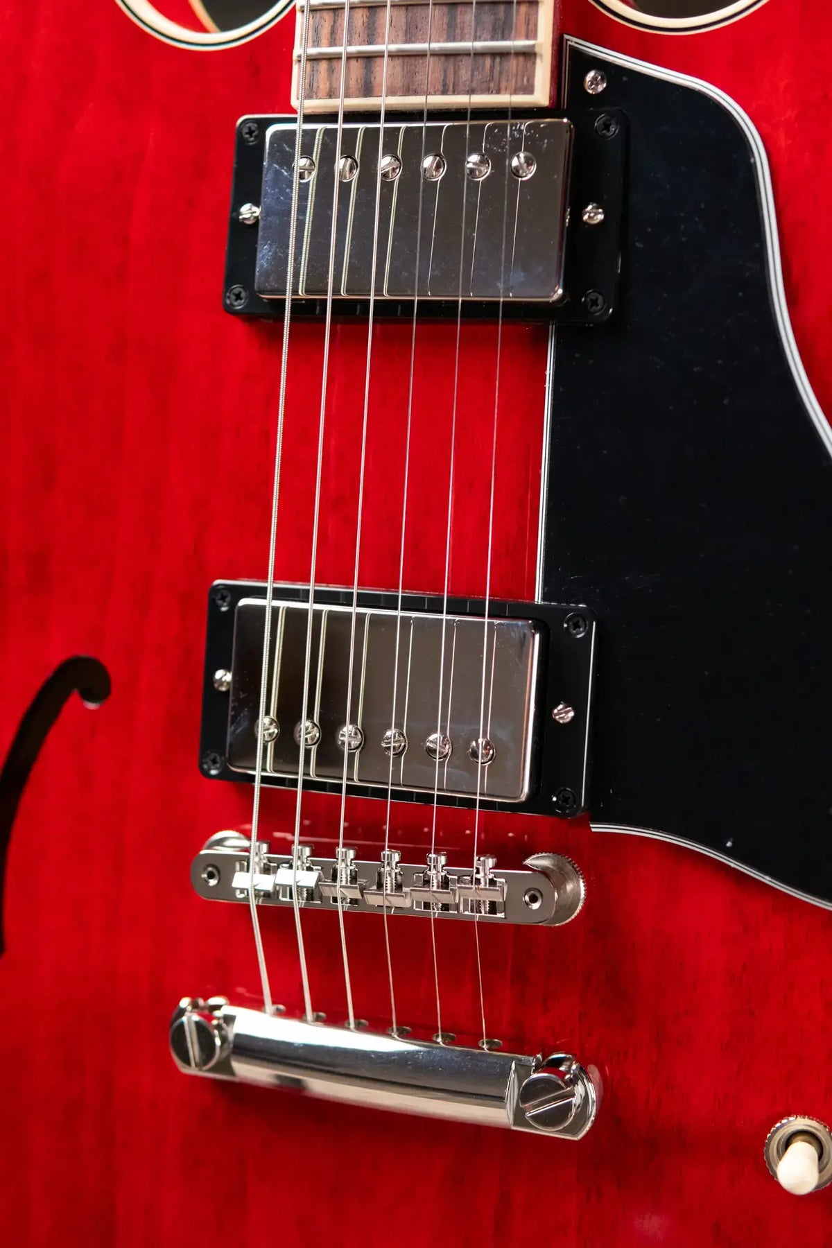 Gibson ES-345 Semi-Hollow Electric Guitar - Sixties Cherry with Hardshell Case - Demo