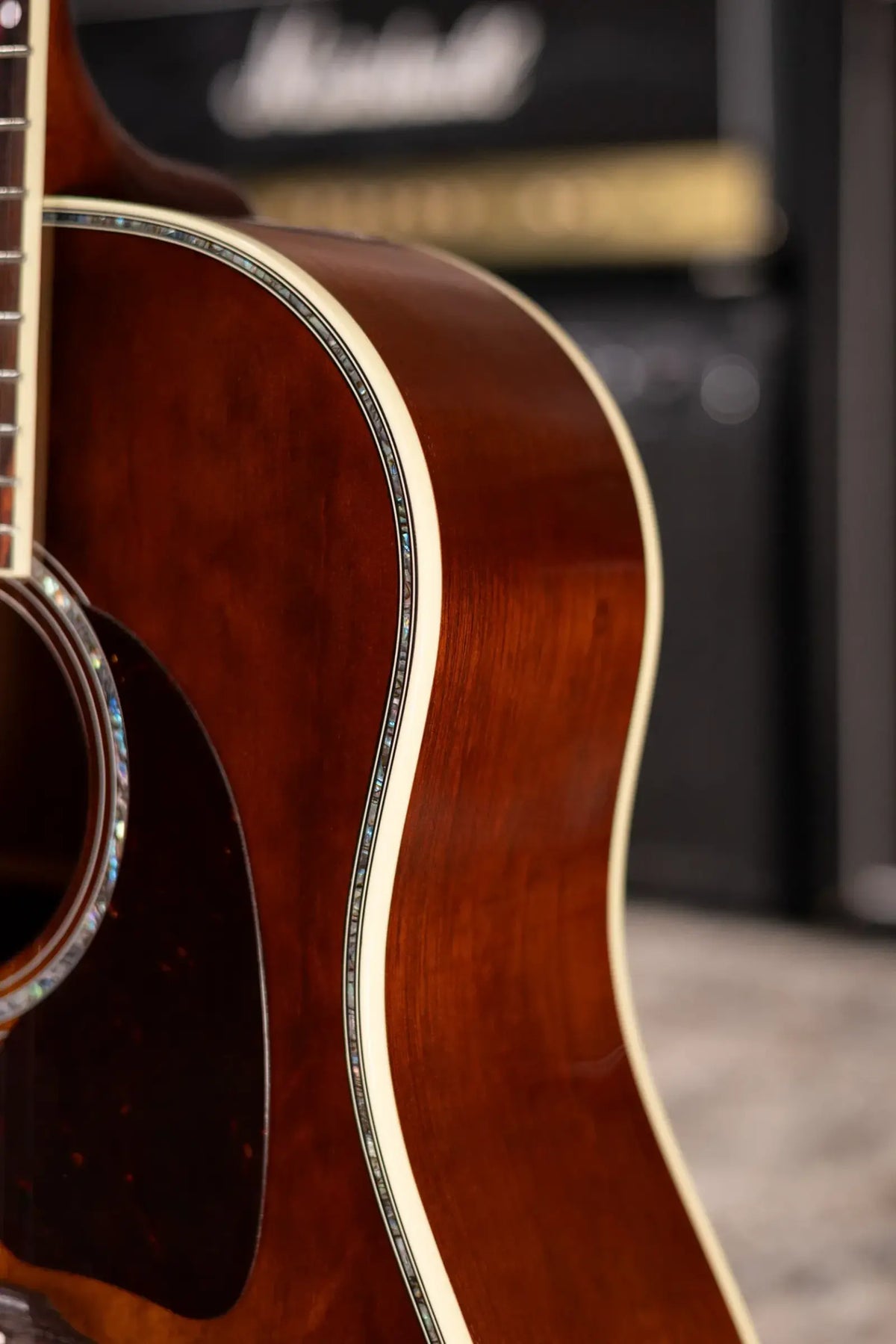 Gibson J-45 Anniversary Limited Edition Acoustic/Electric Guitar - Cremona Burst with Hardshell Case