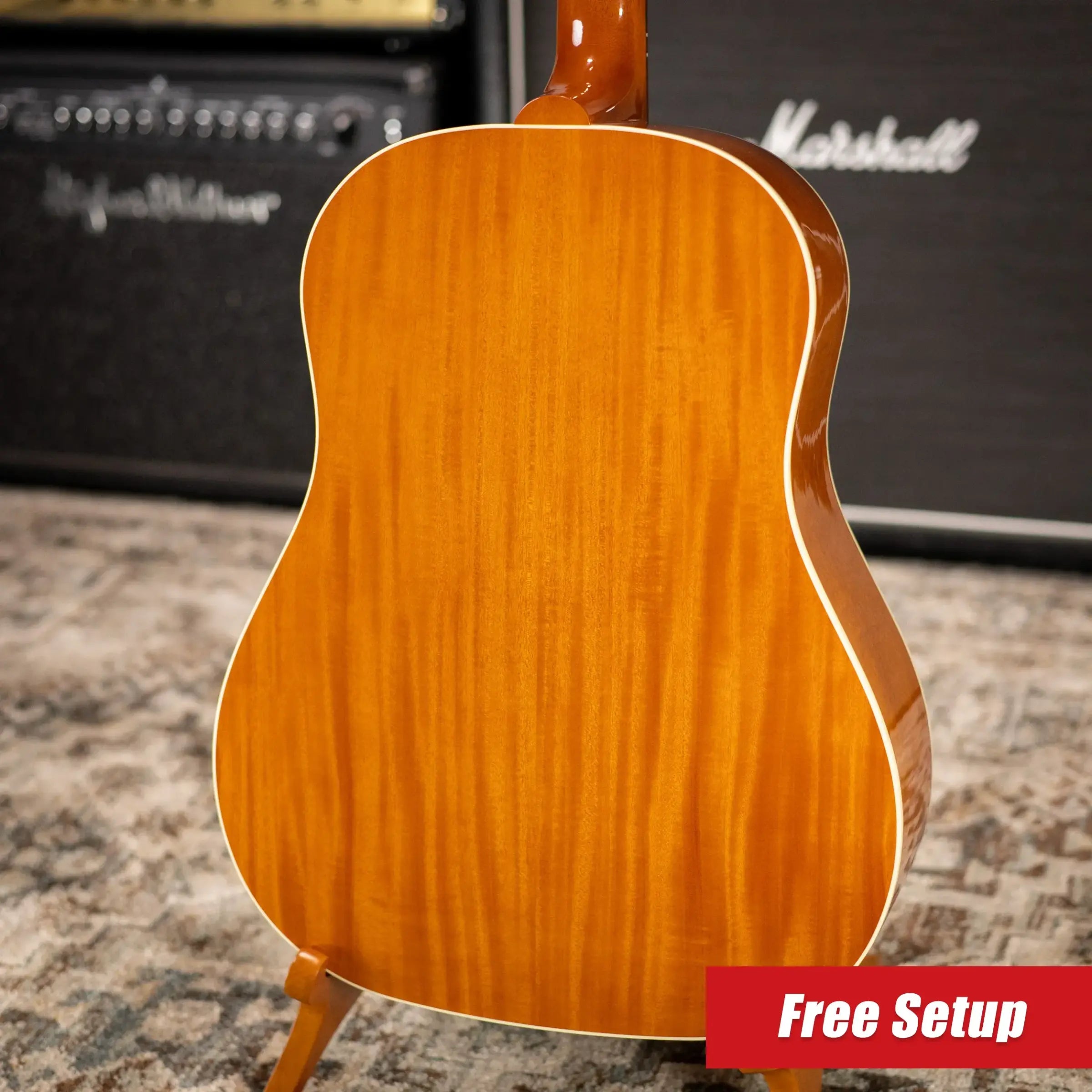 Gibson J-45 Standard Acoustic/Electric Guitar - Heritage Cherry Sunburst with Hardshell Case