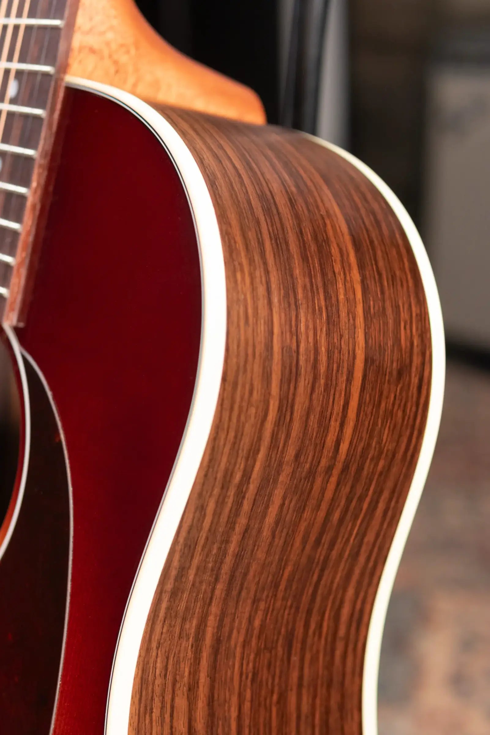 Gibson J-45 Studio Rosewood Acoustic/Electric Guitar - Rosewood Burst with Hardshell Case