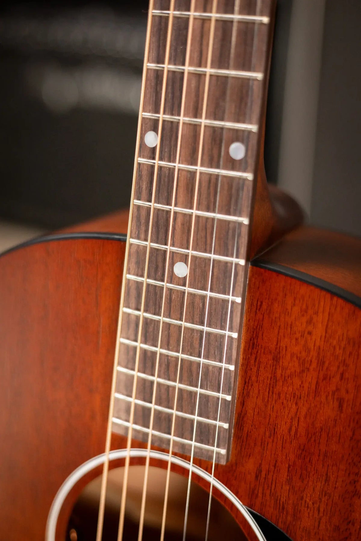 Gibson LG-2 All Mahogany Faded Acoustic/Electric Guitar with Hardshell Case