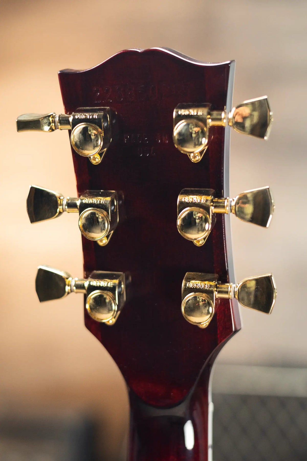 Gibson Les Paul Custom 70s Electric Guitar - Wine Red with Hardshell Case