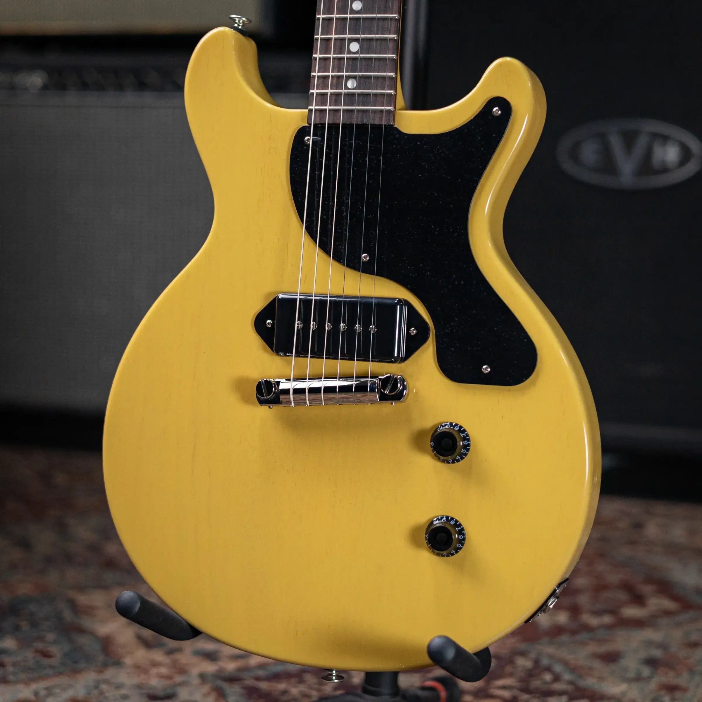 Gibson Les Paul Junior Double Cutaway Electric Guitar - TV Yellow