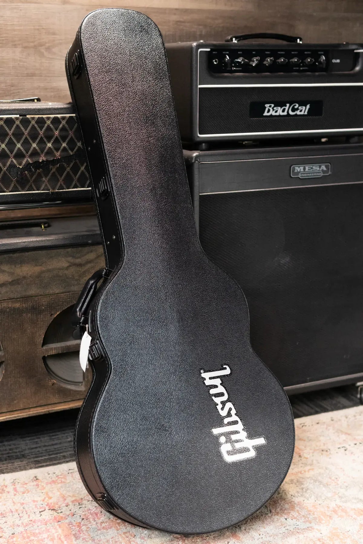 Gibson Les Paul Parlor Acoustic/Electric Guitar - Vintage Sunburst with Hardshell Case - Demo