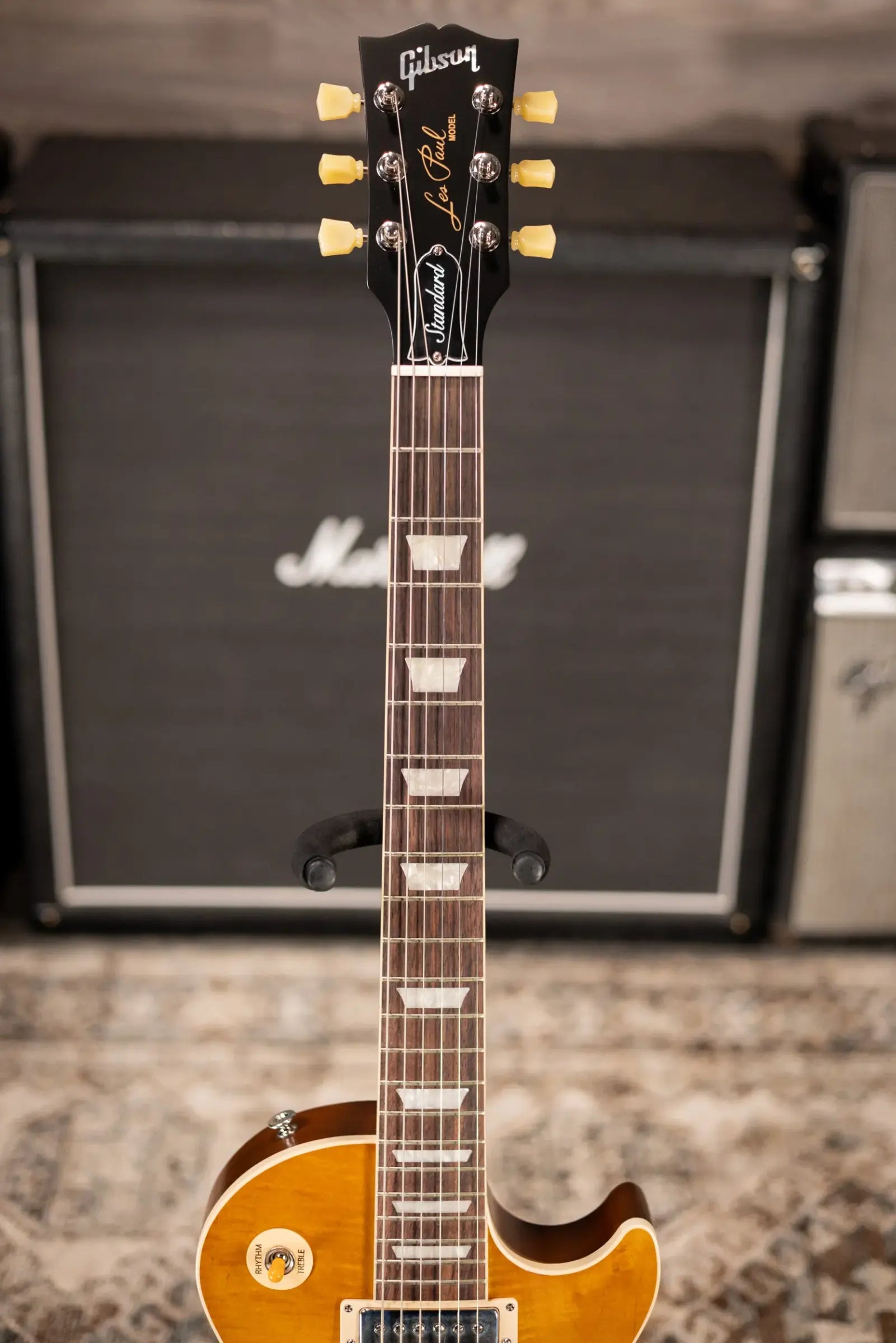 Gibson Les Paul Standard '50s Faded Electric Guitar - Vintage Honey Burst with Hardshell Case