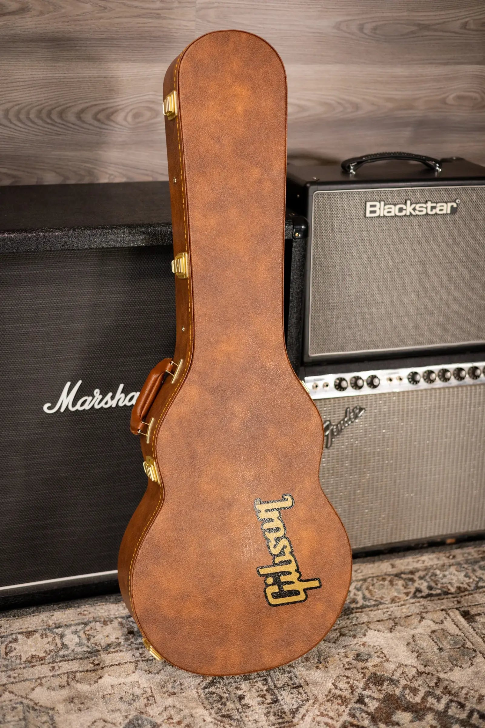 Gibson Les Paul Standard '50s Faded Electric Guitar - Vintage Honey Burst with Hardshell Case