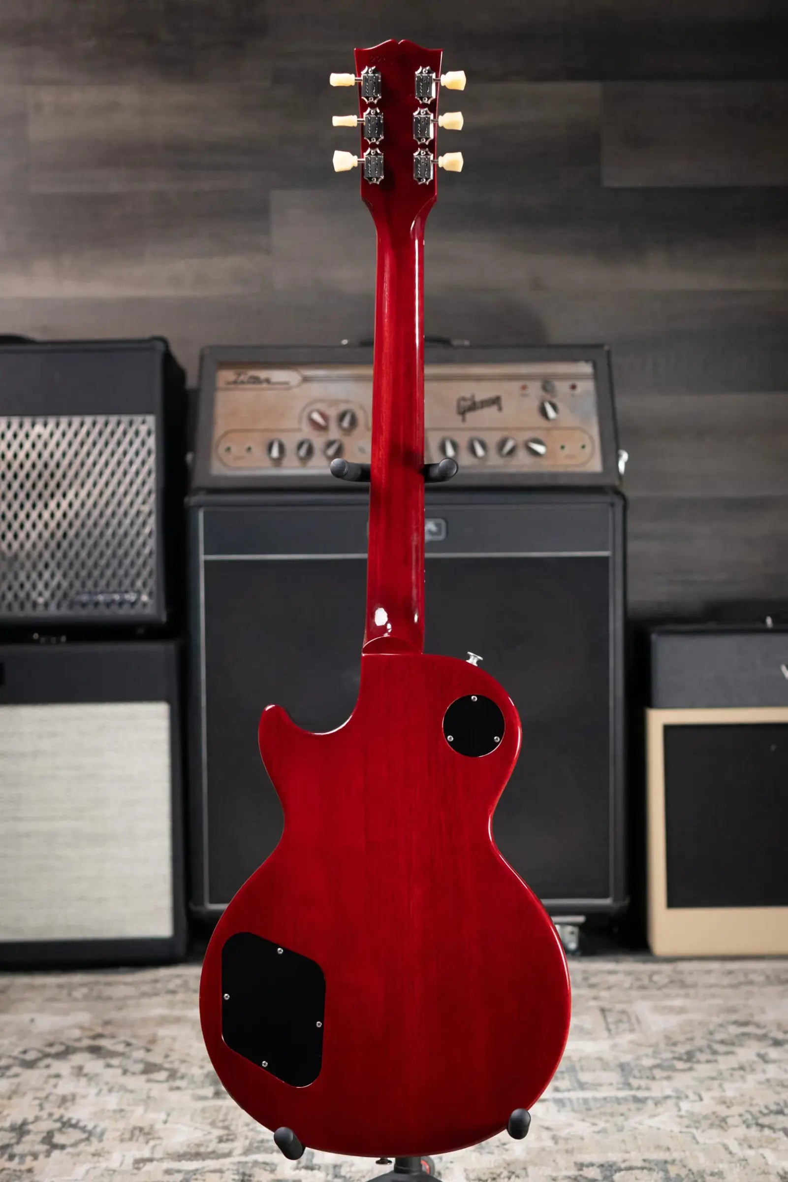 Gibson Les Paul Standard 50s Mahogany Top Electric Guitar - Vintage Cherry with Hardshell Case