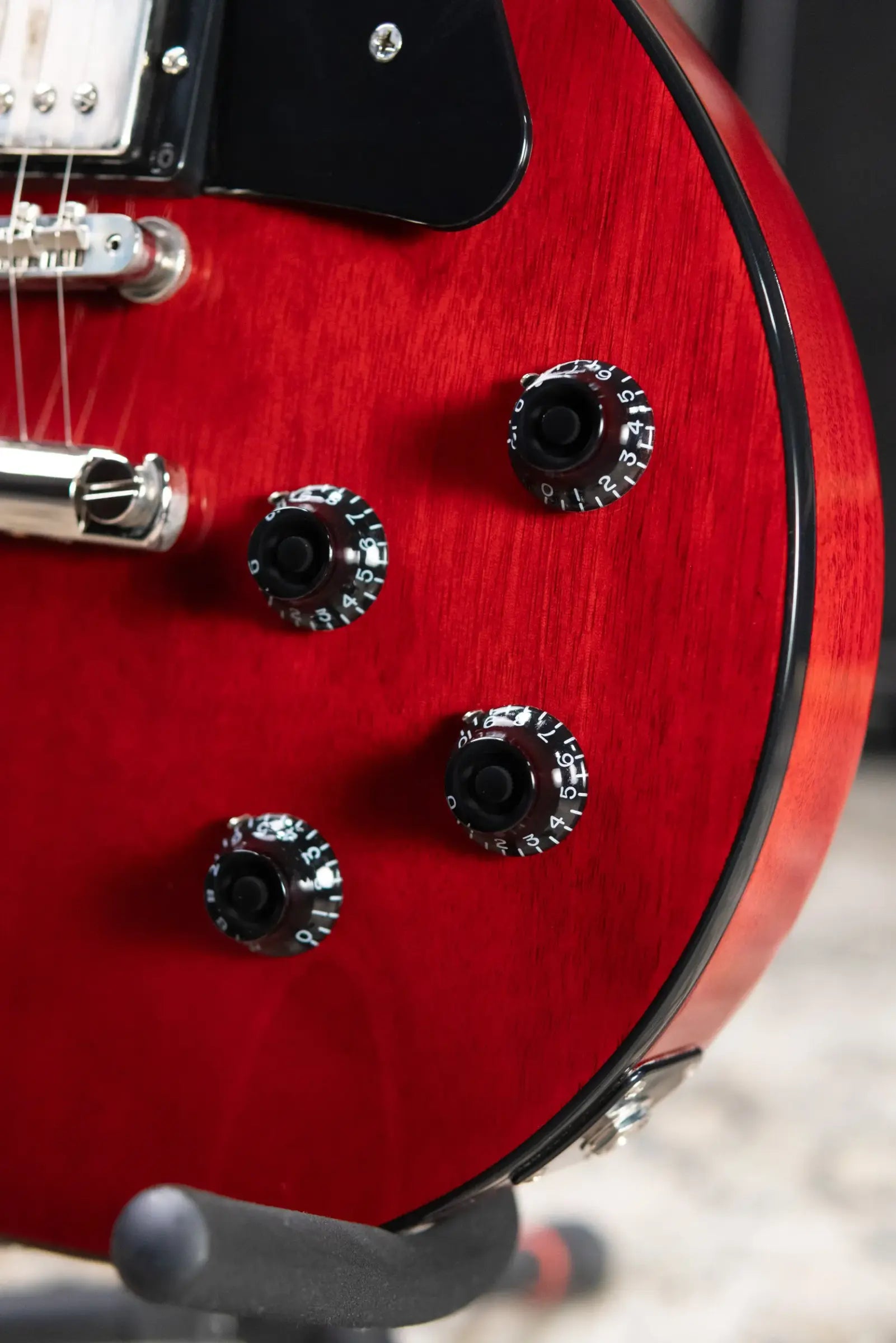 Gibson Les Paul Standard 50s Mahogany Top Electric Guitar - Vintage Cherry with Hardshell Case