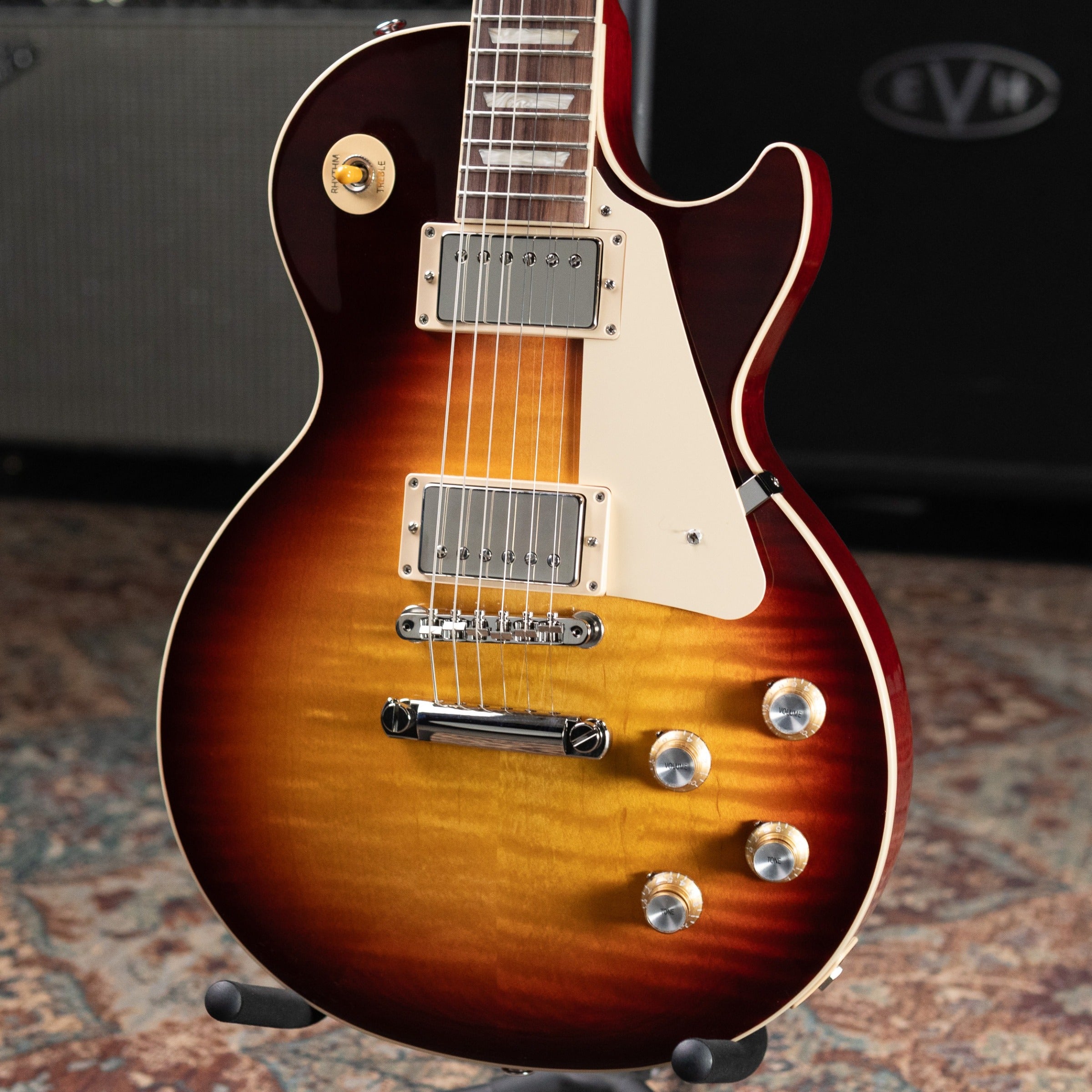 Gibson Les Paul Standard '60s Electric Guitar - Bourbon Burst with Hardshell Case