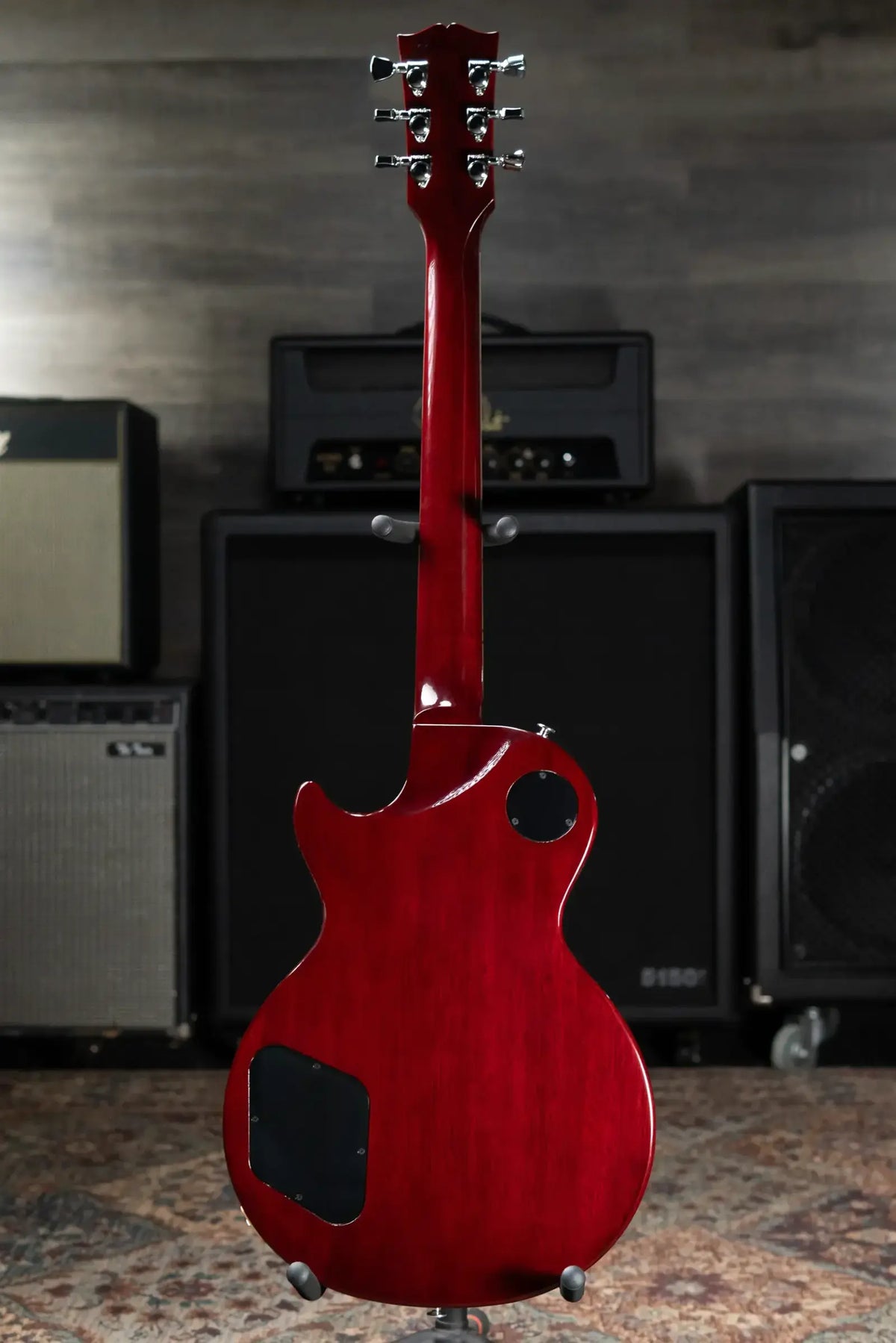 Gibson Les Paul Studio Session Electric Guitar - Cherry with Softshell Gig Bag