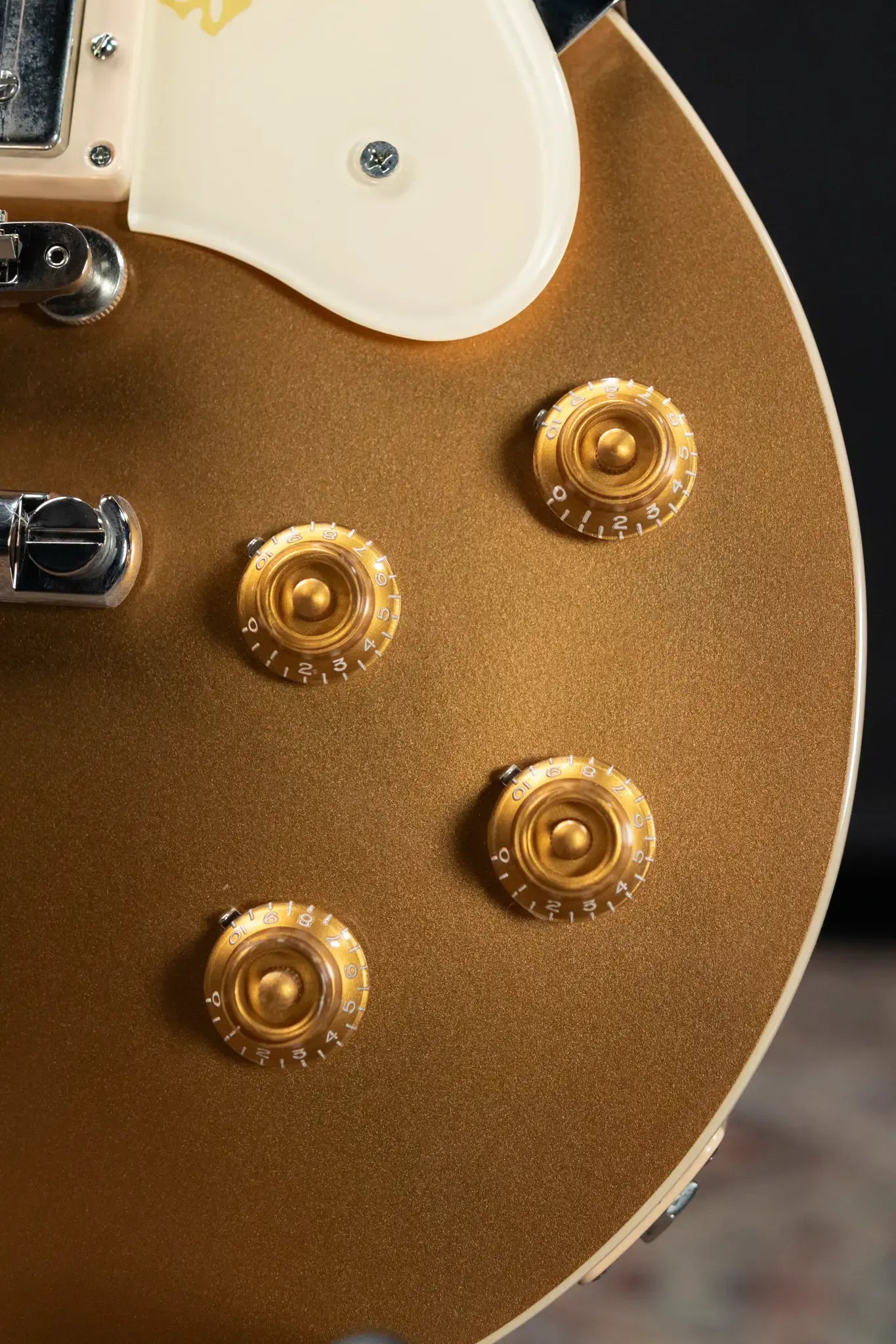 Gibson Mary Ford Signature Les Paul Standard Electric Guitar - Gold Top/Cherry Back with Hardshell Case