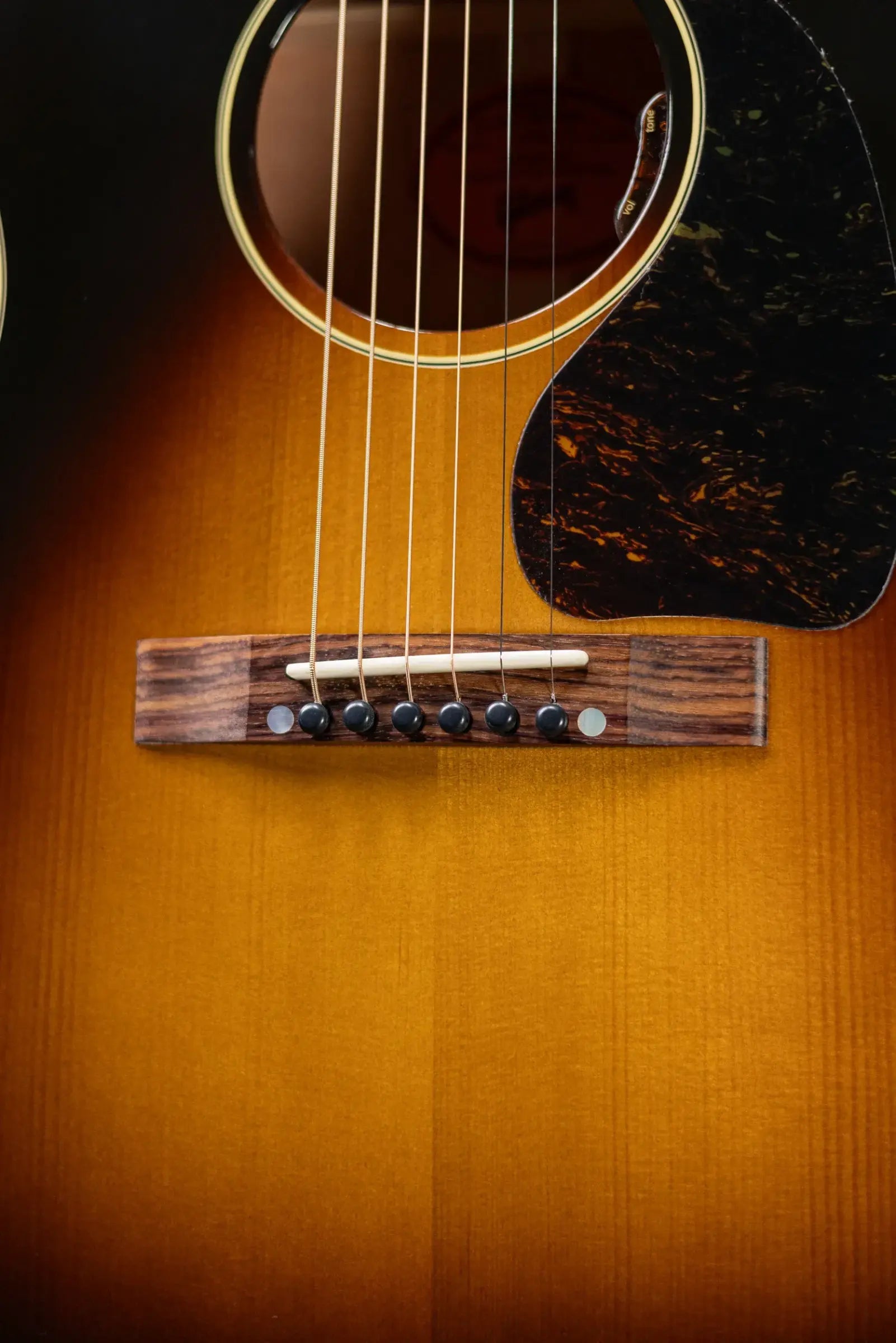 Gibson Nathaniel Rateliff Signature LG-2 Western Acoustic/Electric Guitar - Vintage Sunburst with Hardshell Case
