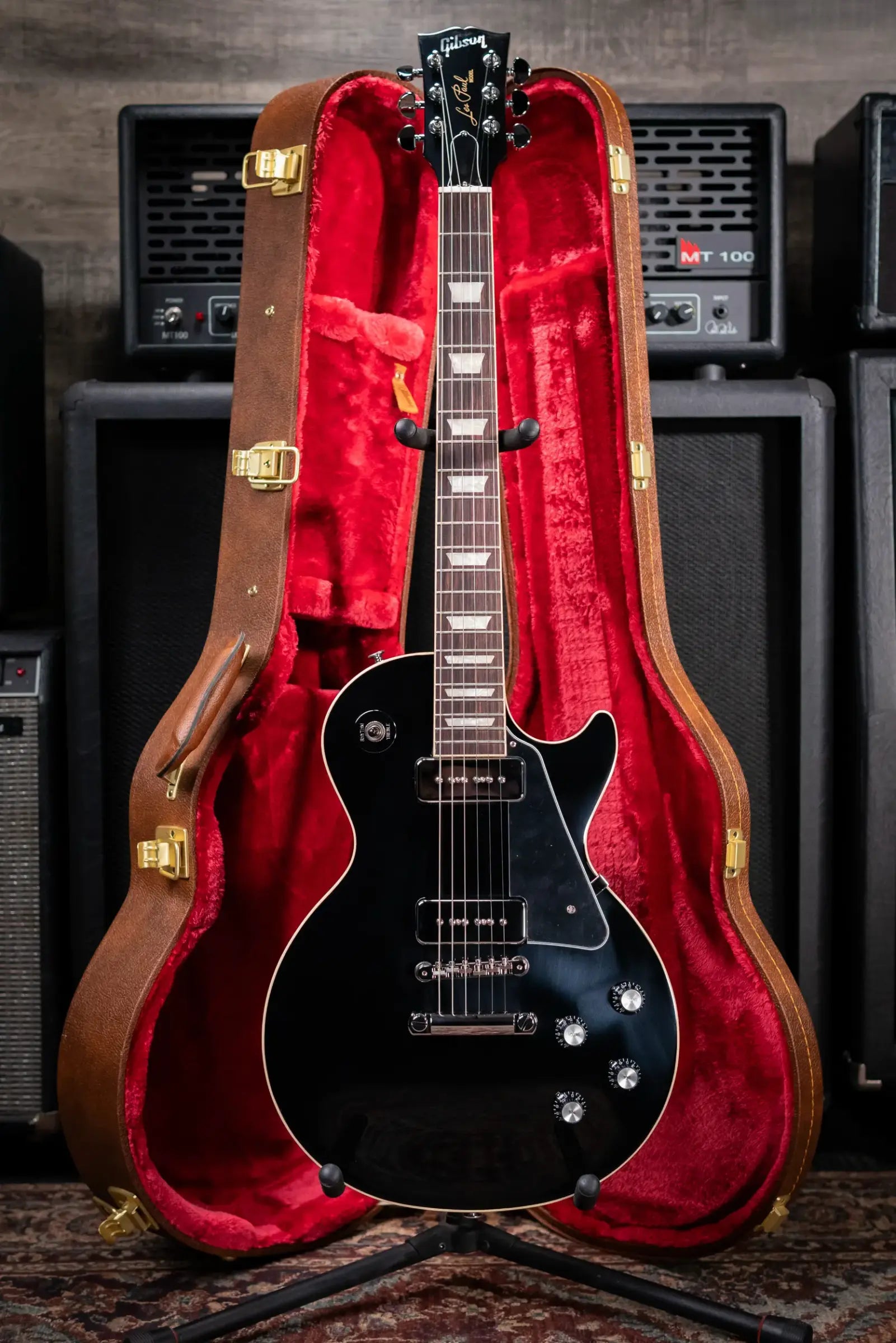Gibson Noel Gallagher Signature Les Paul Standard Electric Guitar - Ebony with Hardshell Case