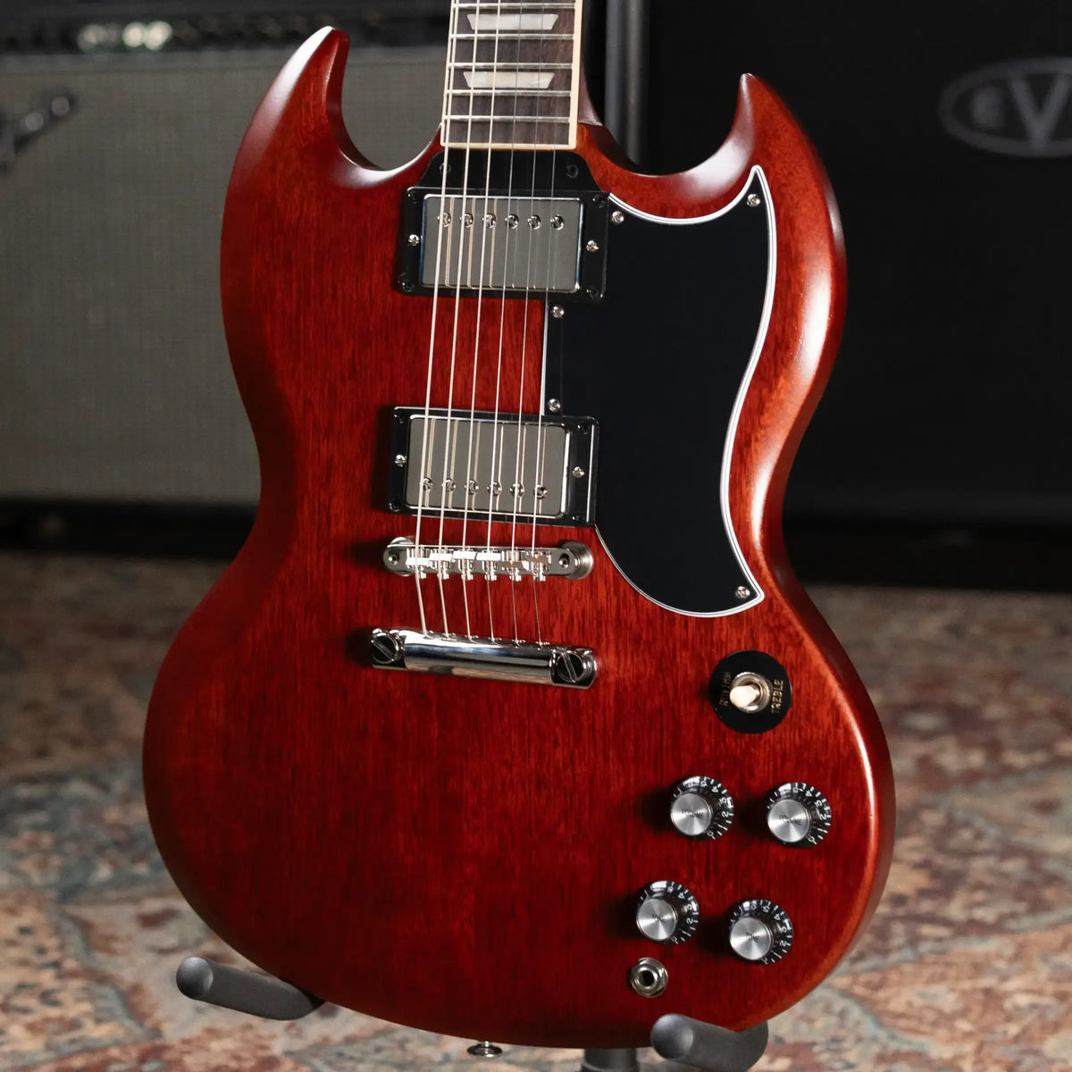 Gibson SG Standard '61 Faded Electric Guitar - Faded Vintage Cherry with Hardshell Case