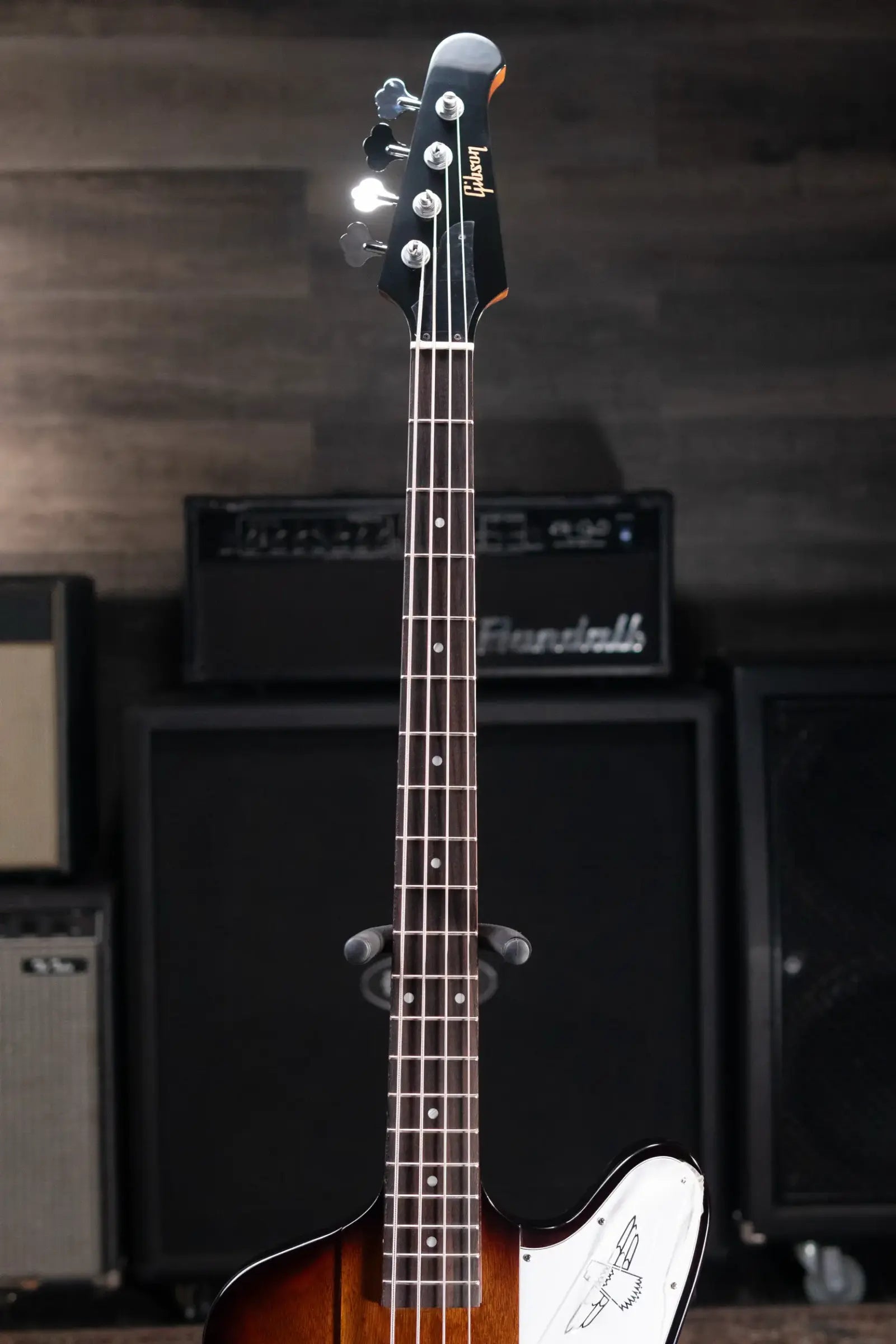Gibson Thunderbird Electric Bass Guitar - Tobacco Sunburst Perimeter with Hardshell Case