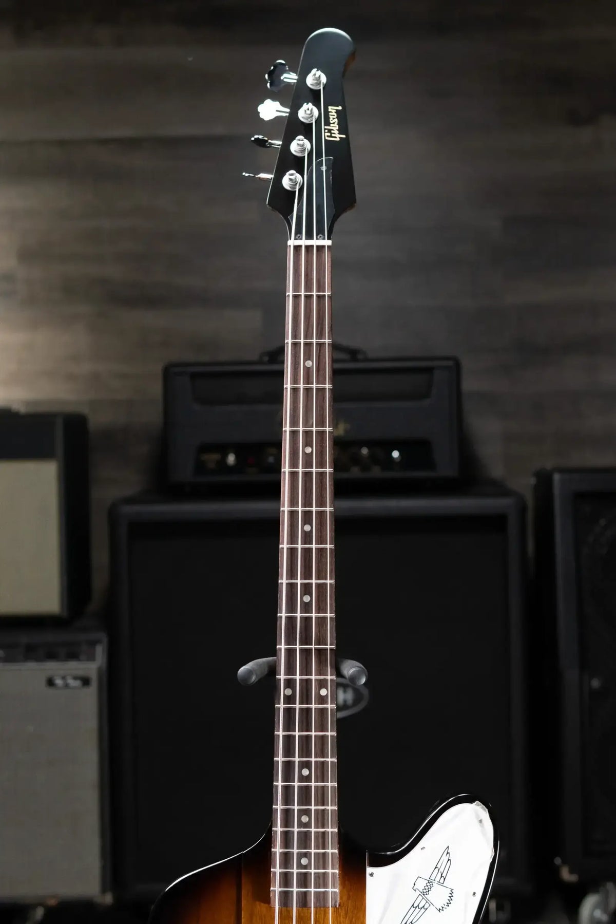 Gibson Thunderbird Electric Bass Guitar - Tobacco Sunburst Perimeter with Hardshell Case