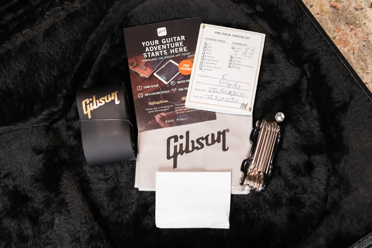 Gibson Victory Figured Top Electric Guitar - Smokehouse Burst with Hardshell Case - Demo