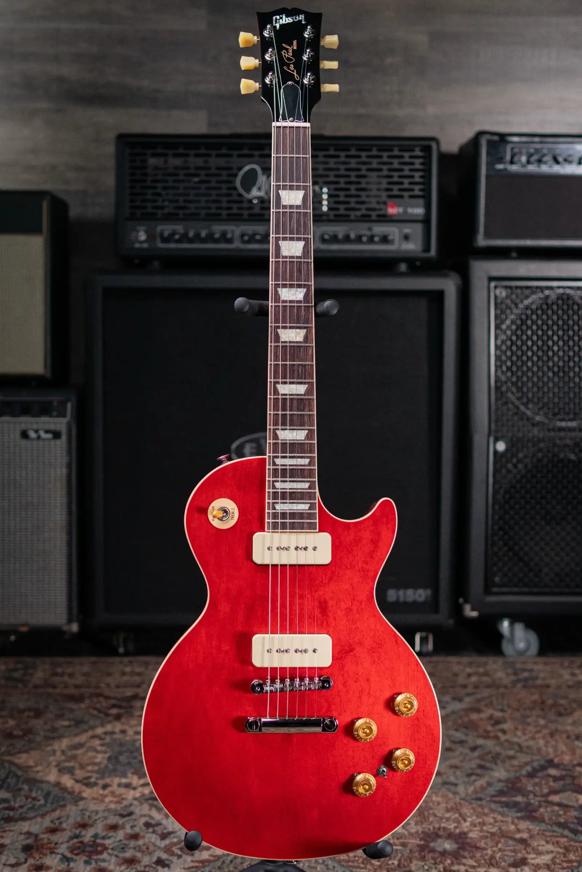Gibson Warren Haynes Les Paul Standard Electric Guitar - Sixties Cherry with Hardshell Case - Demo
