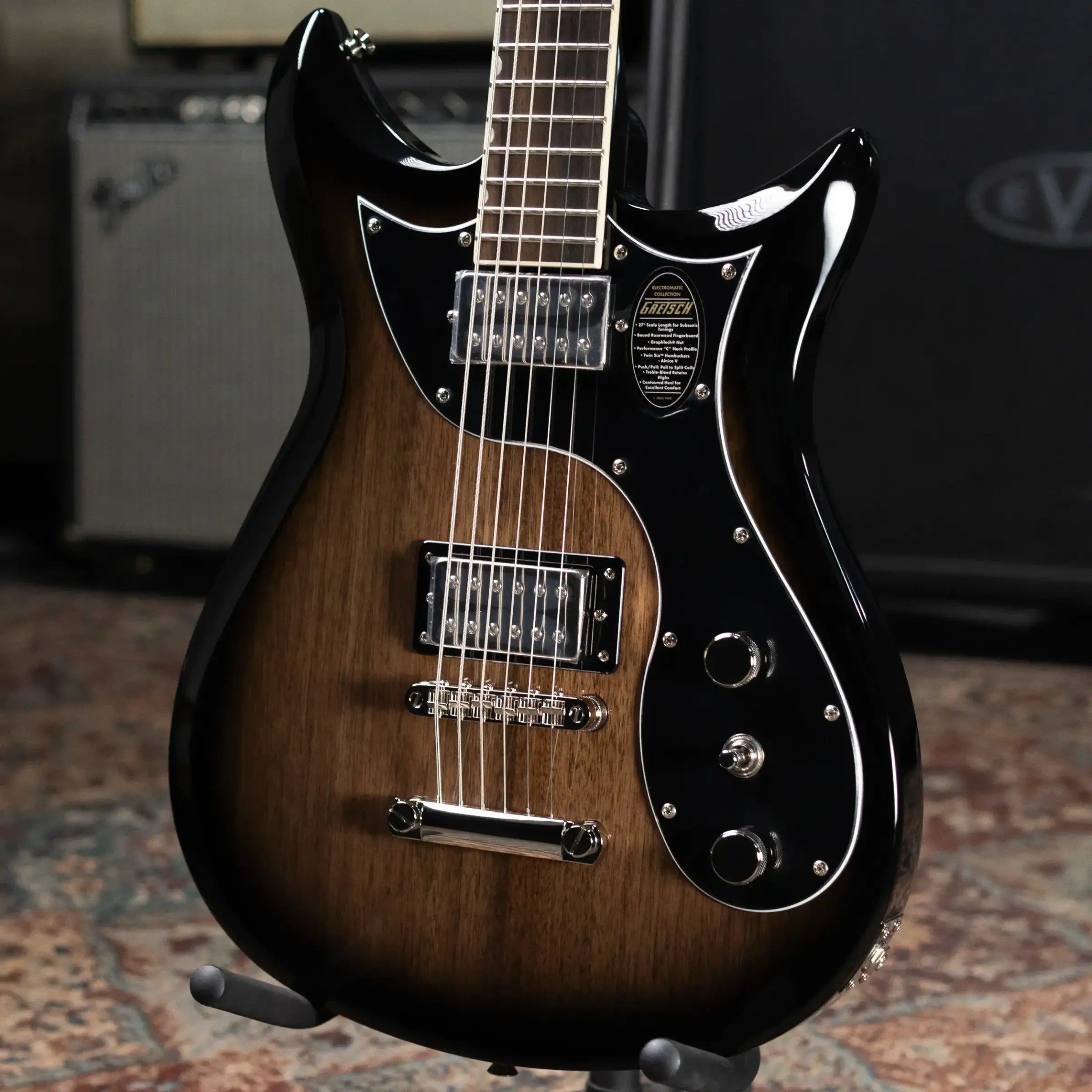 Gretsch Electromatic CVT Baritone Electric Guitar - Bristol Fog