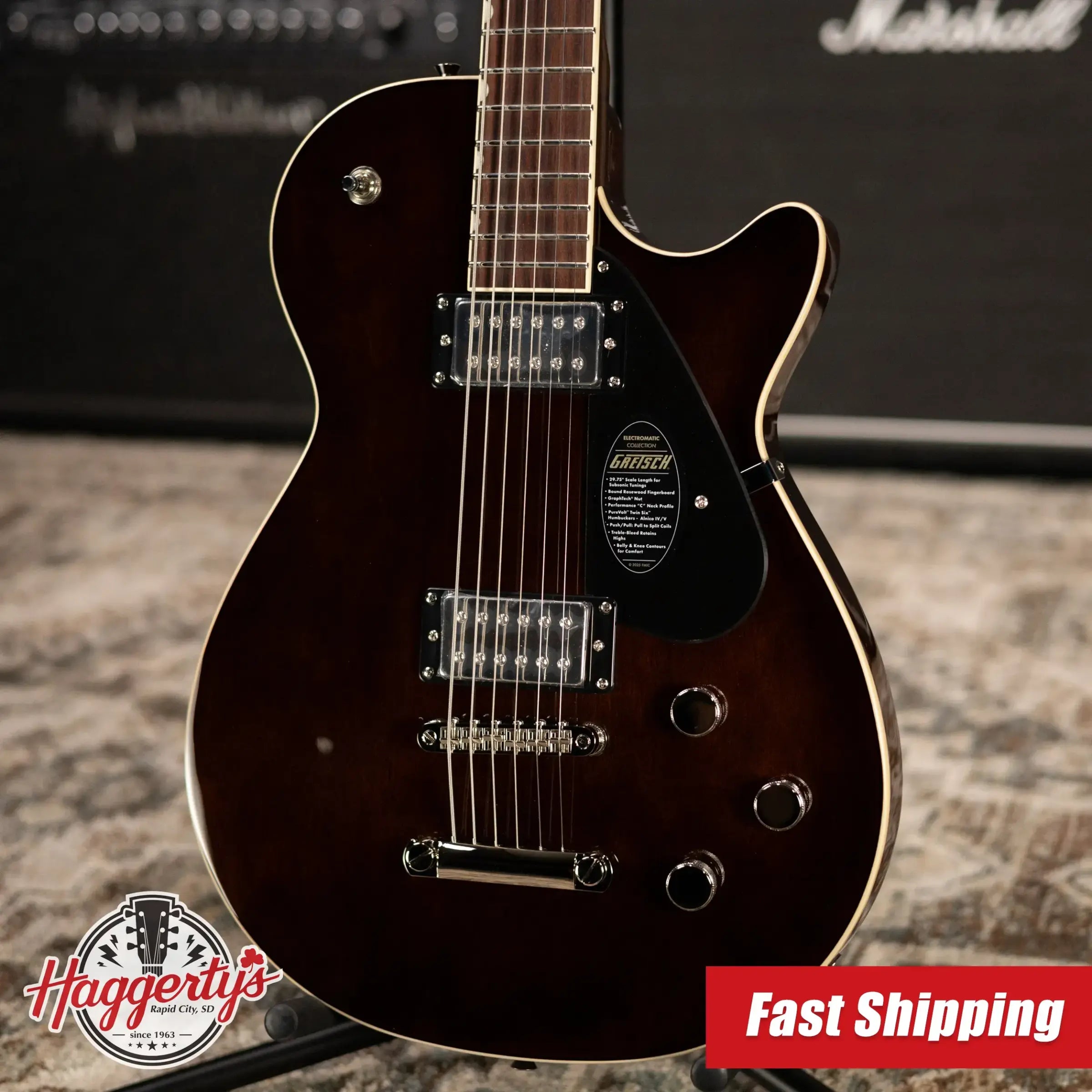 Gretsch Electromatic Jet Baritone Electric Guitar - Imperial Stain