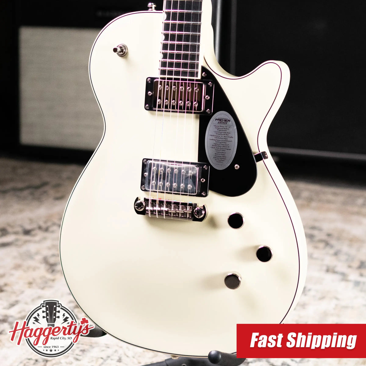 Gretsch Electromatic Premier Jet Electric Guitar - Vintage Pearl
