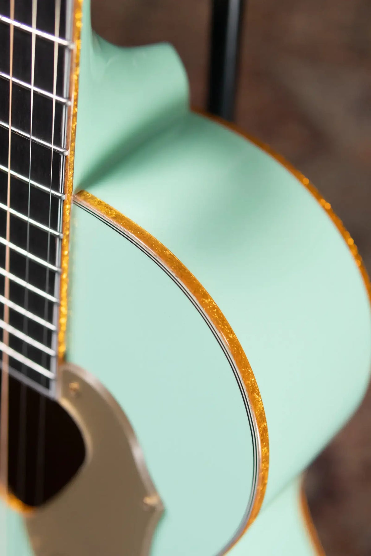 Gretsch G5021E Rancher Penguin Parlor Acoustic/Electric Guitar - Mint Metallic - Demo