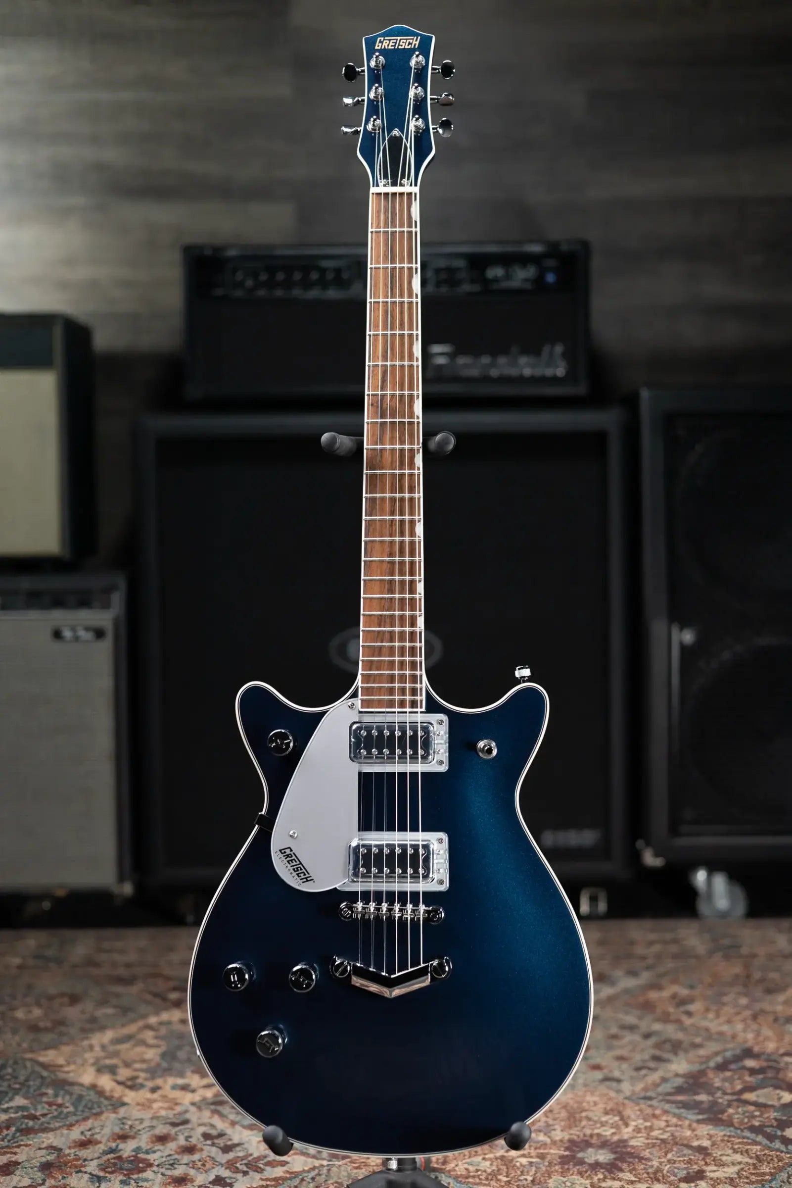 Gretsch G5232LH Electromatic Double Jet FT Left-Handed Electric Guitar - Midnight Sapphire