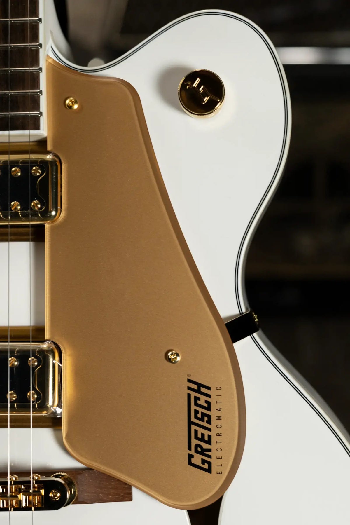 Gretsch G5422TG Electromatic Classic Hollow Body with Bigsby Electric Guitar - Snowcrest White - Demo