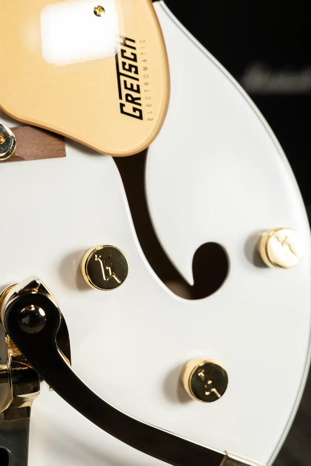 Gretsch G5422TG Electromatic Classic Hollow Body with Bigsby Electric Guitar - Snowcrest White - Demo