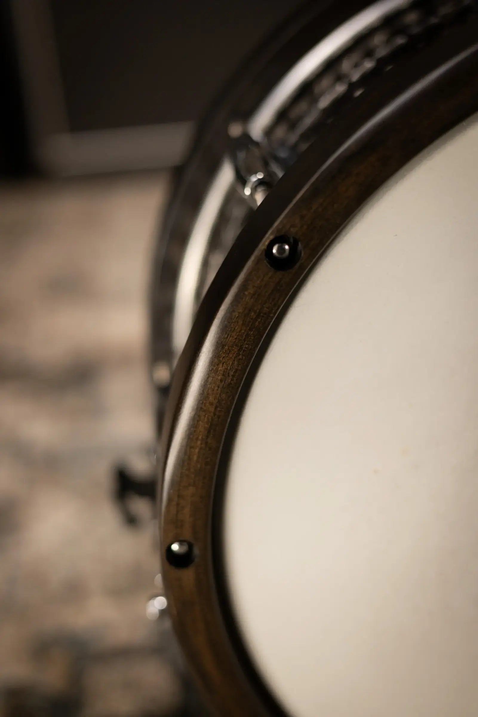 Gretsch S16514WHBSH 6.5x14" Hammered Black Steel Snare Drum with Case - Used