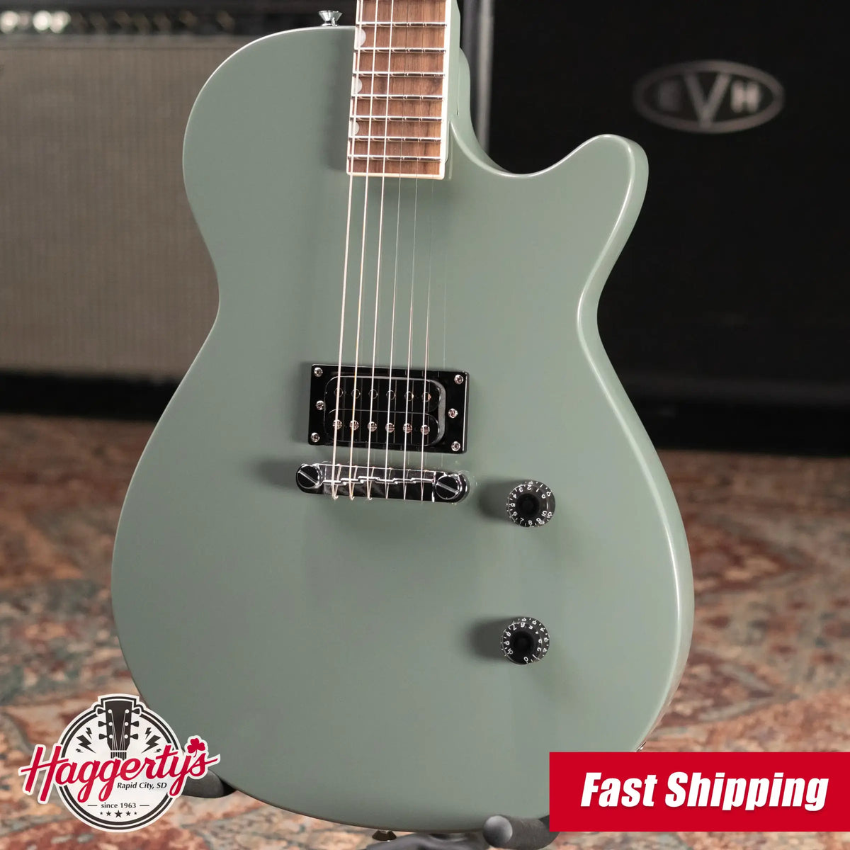 Gretsch Streamliner Jet Club 1 Pickup Electric Guitar - Olive Drab