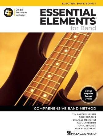 Hal Leonard Essential Elements for Band - Book 1 Electric Bass