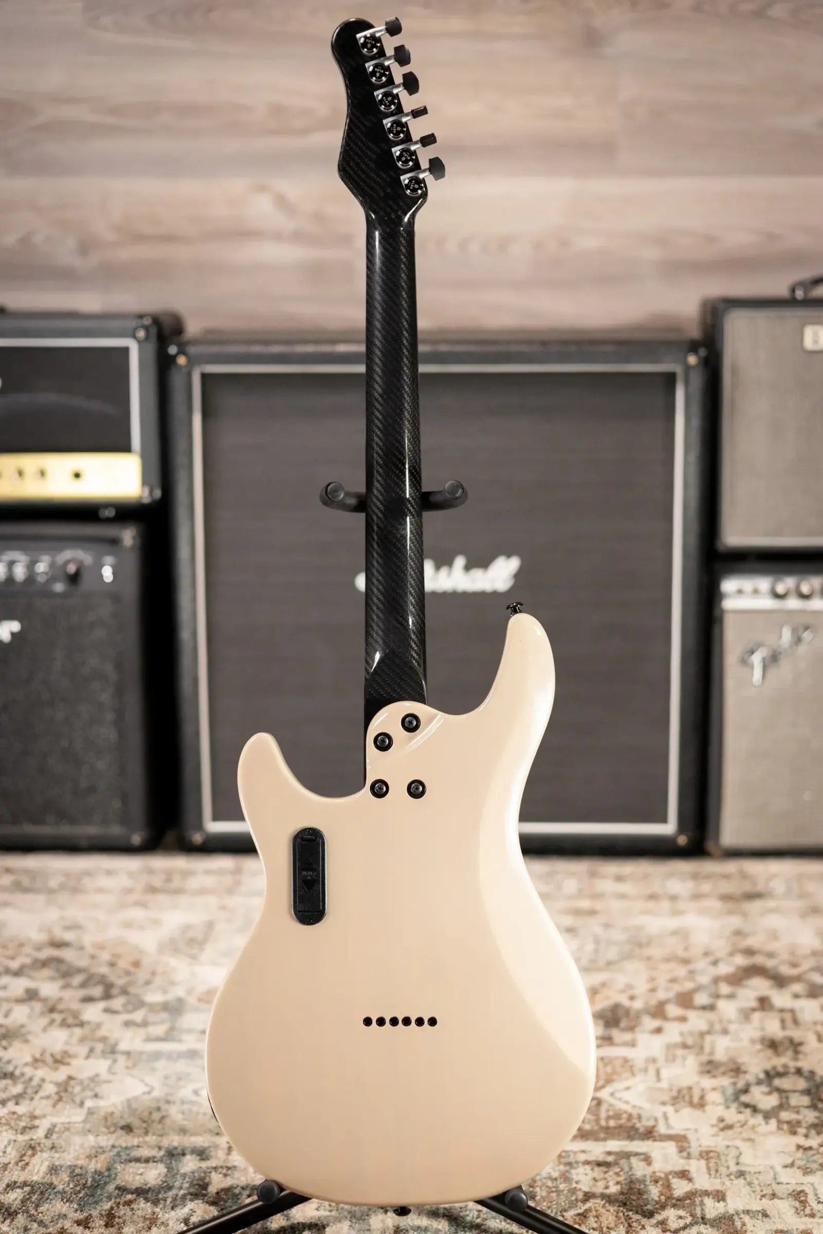 KLOS Custom Series Artemis 24 Fishman Electric Guitar - Feather with Locking Tuners and Gig Bag