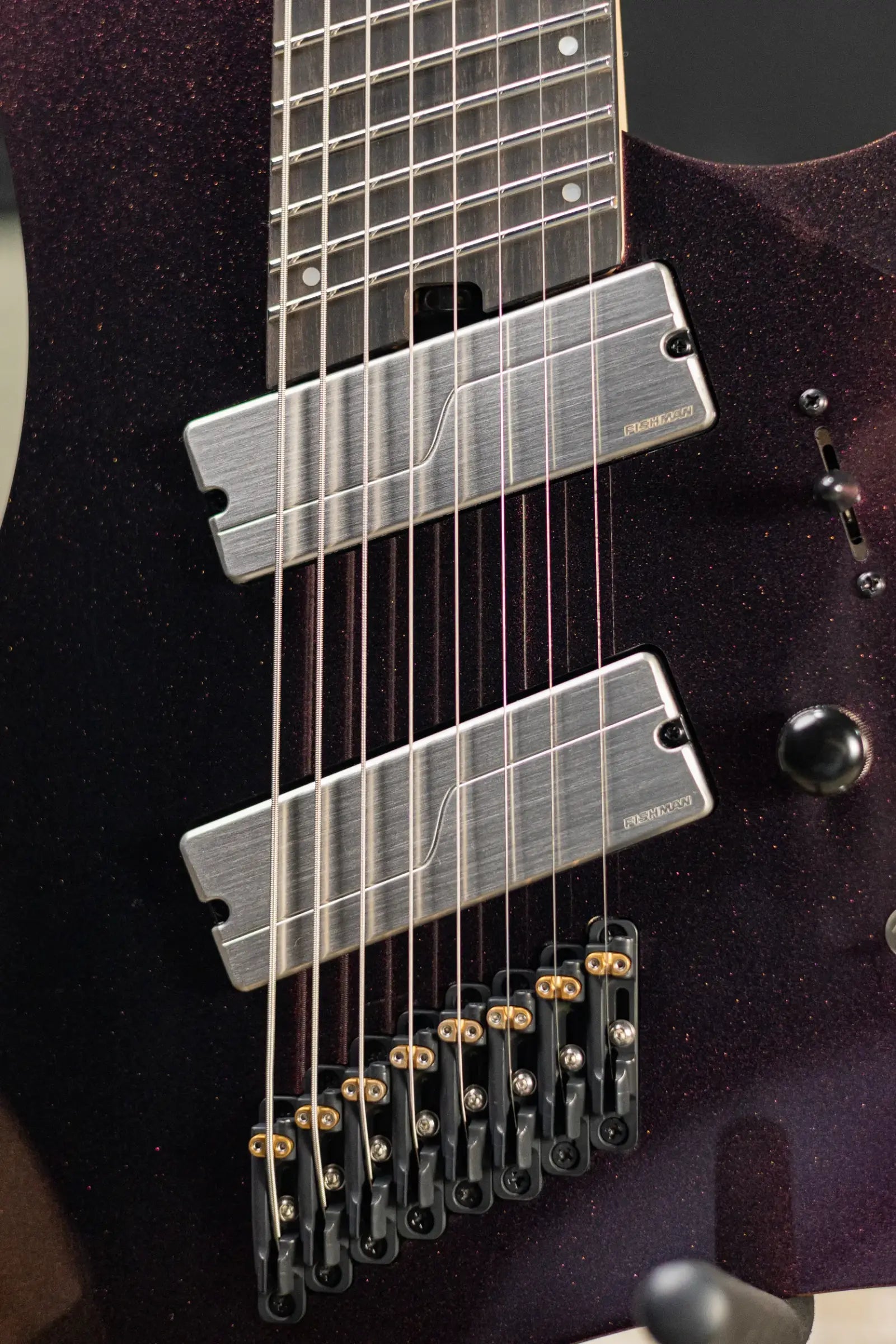Ibanez Alpha A528 Multi-Scale 8-String Electric Guitar - Coral Mirage with Gig Bag