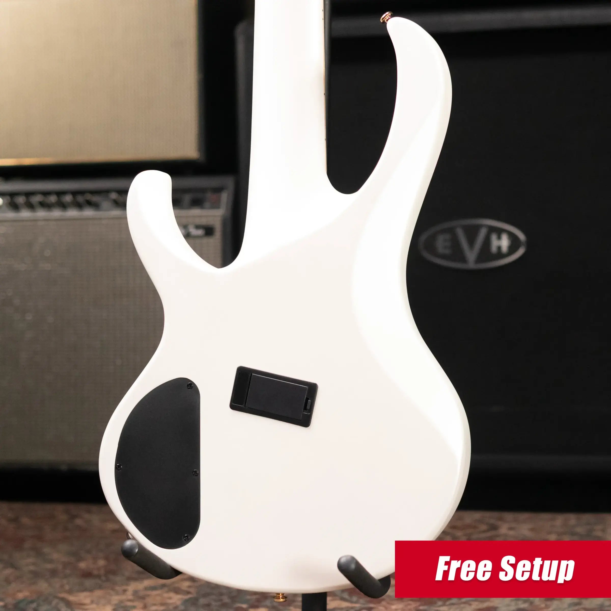 Ibanez BTB605MLMPWM 5- String Electric Bass - Pearl White Matte